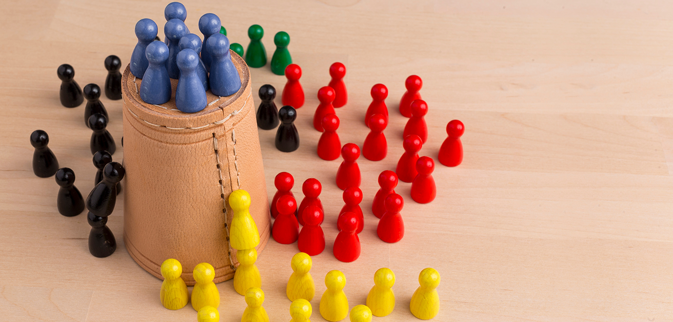 Foto: Gert Lapoehn Fotogr/AdobeStock Mensch ärgere dich nicht Bundestagswahl