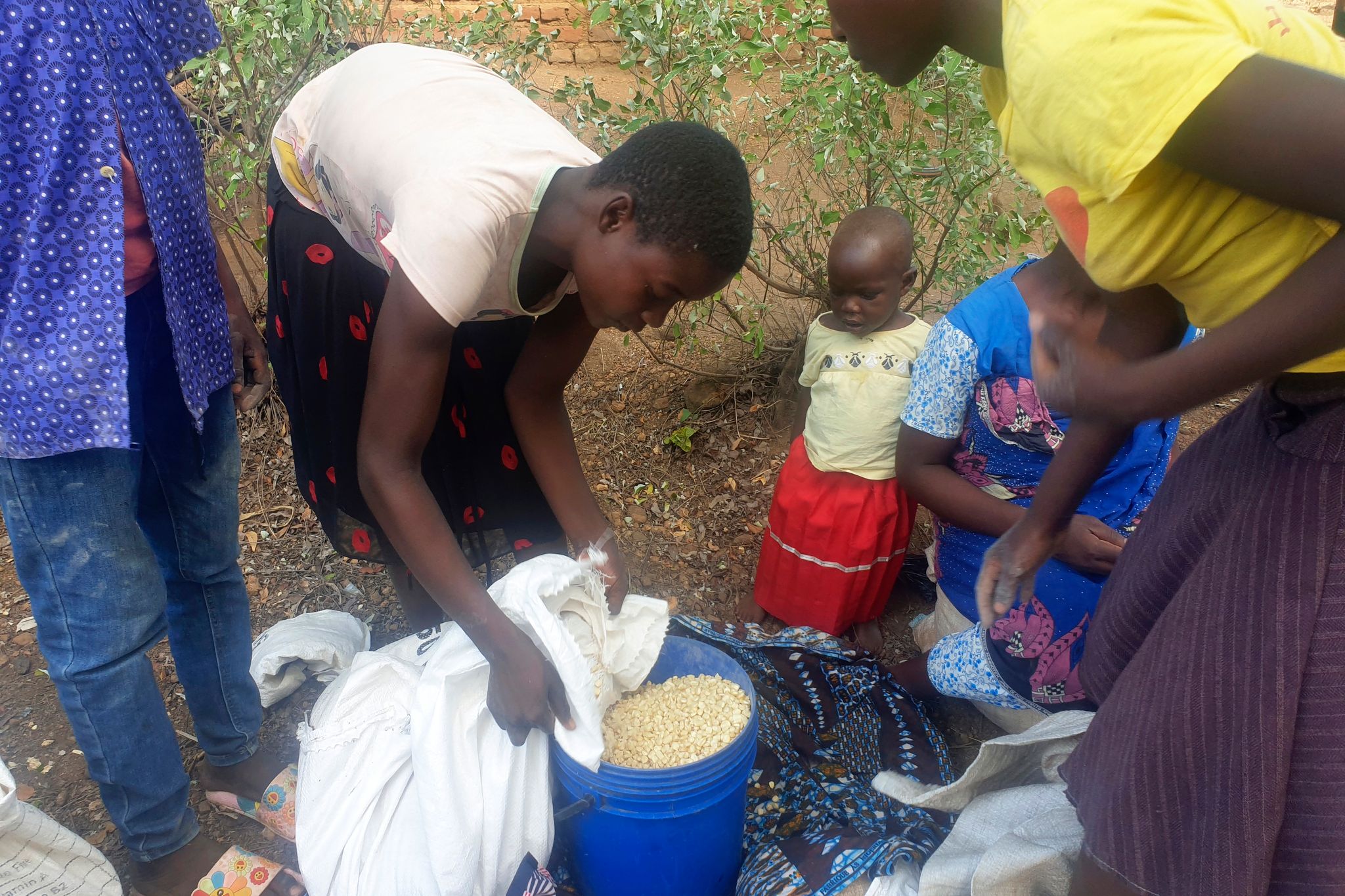 Millionen Menschen sind auf Nahrungsmittelhilfe angewiesen. (Archivbild)