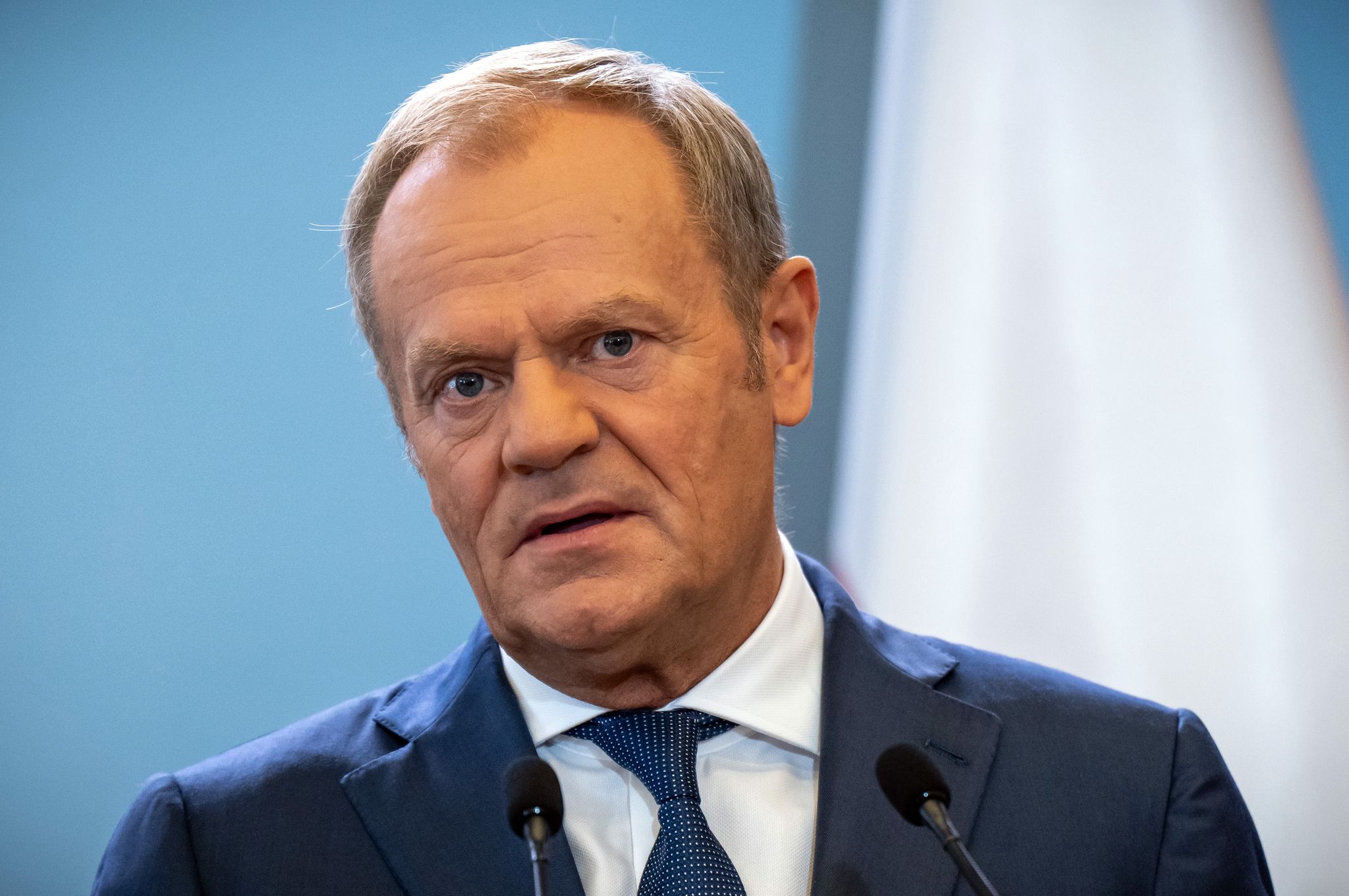 Polens Regierungschef Donald Tusk will das Asylrecht in seinem Land vorübergehend aussetzen. (Archivbild)