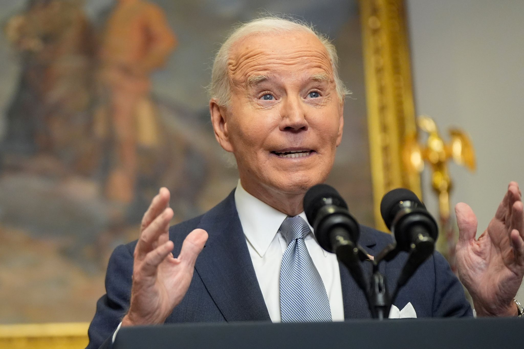 Biden sieht den Sturz Assads als auch als Erfolg seiner Außenpolitik.