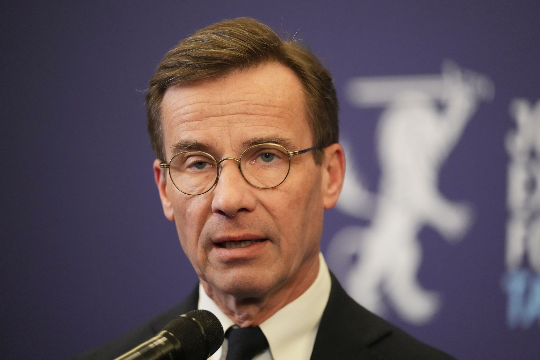 Der schwedische Regierungschef Kristersson will vorsätzliche Beschädigungen an Unterseekabeln in der Ostsee nicht dulden. (Archivbild)