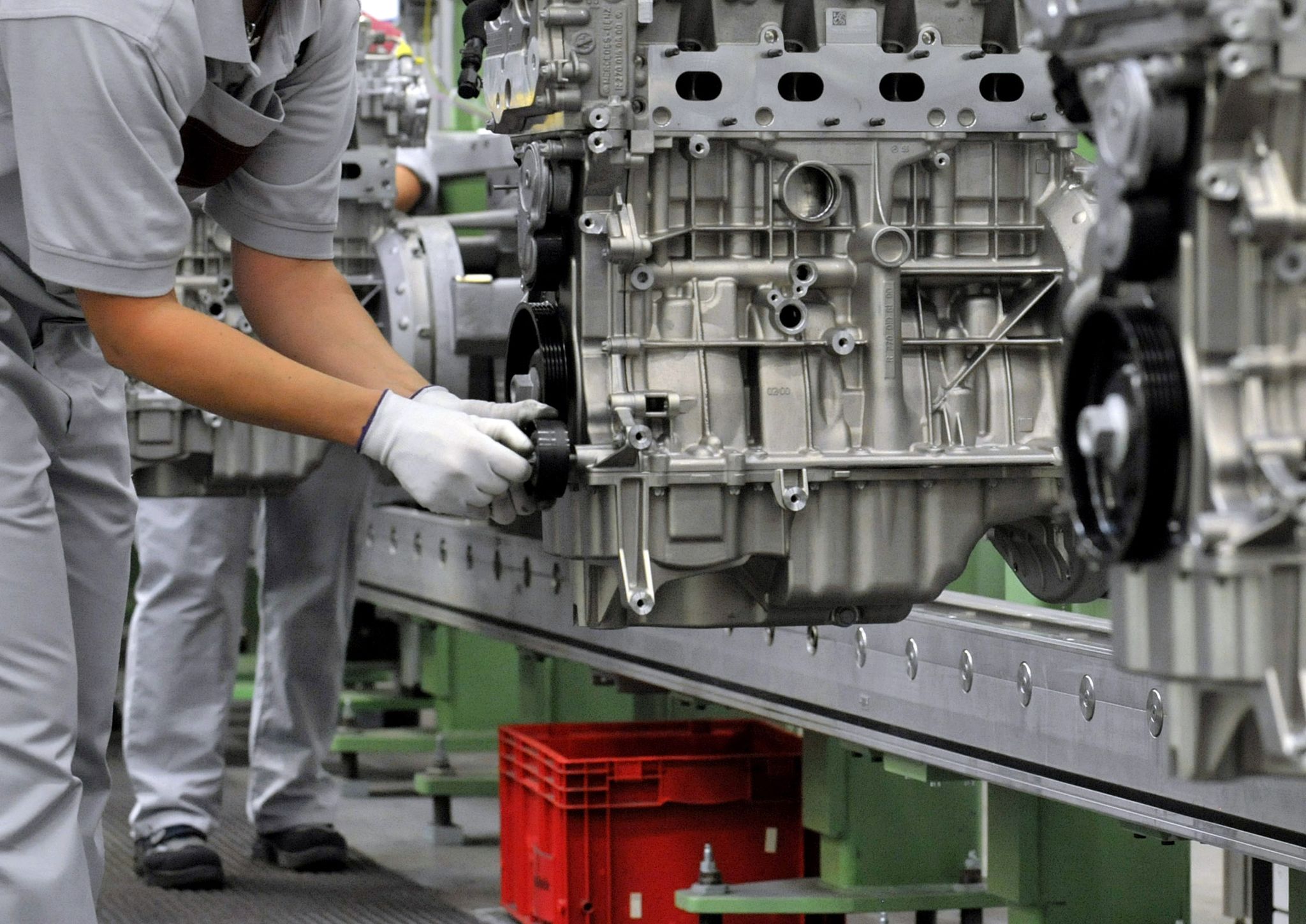 Geht es endlich wieder aufwärts mit der deutschen Wirtschaft? (Illustration)