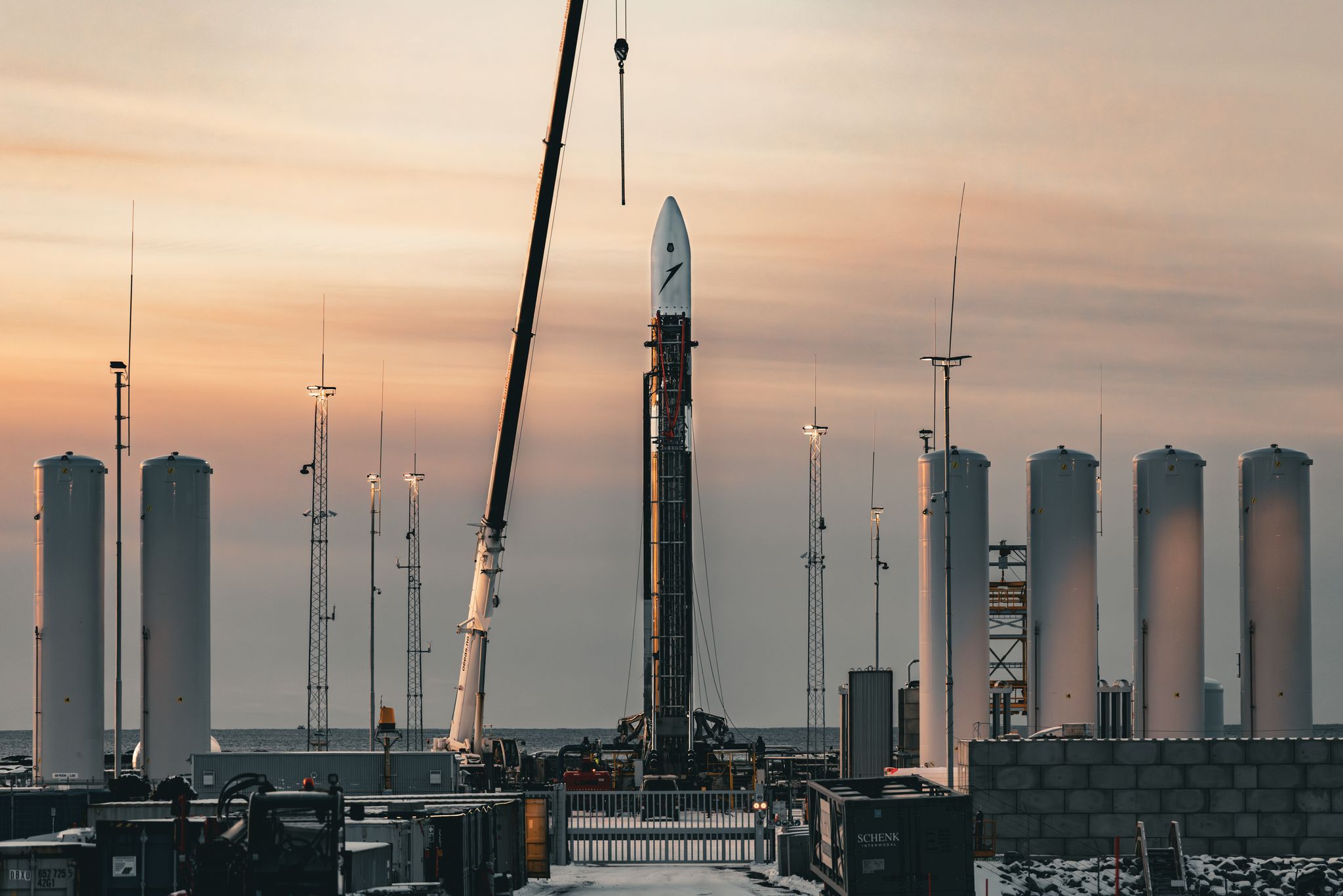 Die Rakete von Isar Aerospace. (Handout)