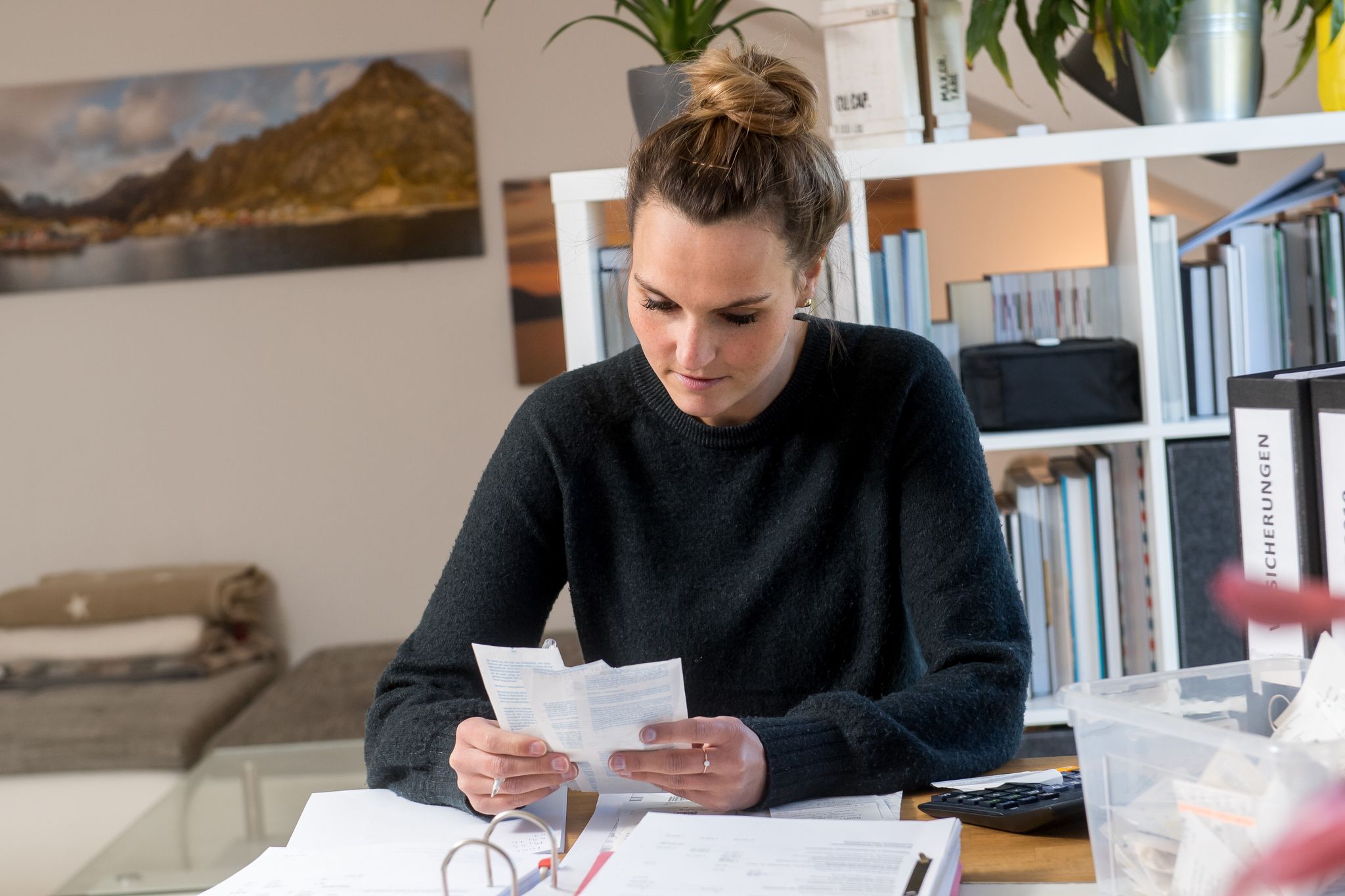 Wohin nur mit den Belegen? Steuerlich relevante Unterlagen werden am besten schon unterjährig sinnvoll abgeheftet.