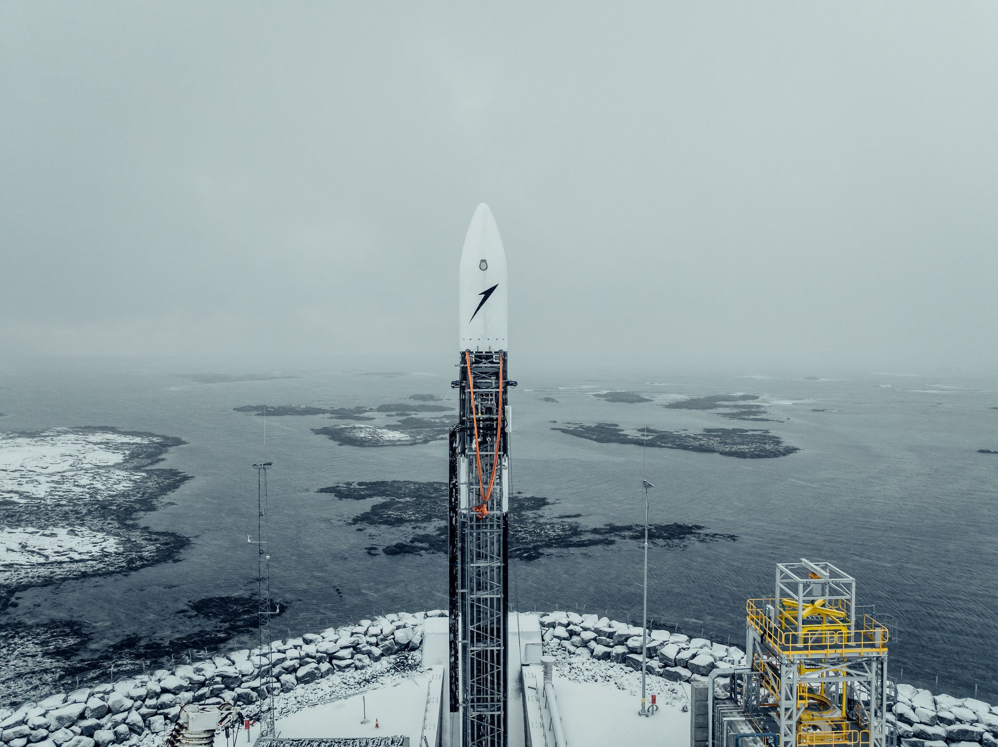 Die Rakete von Isar Aerospace. (Handout)