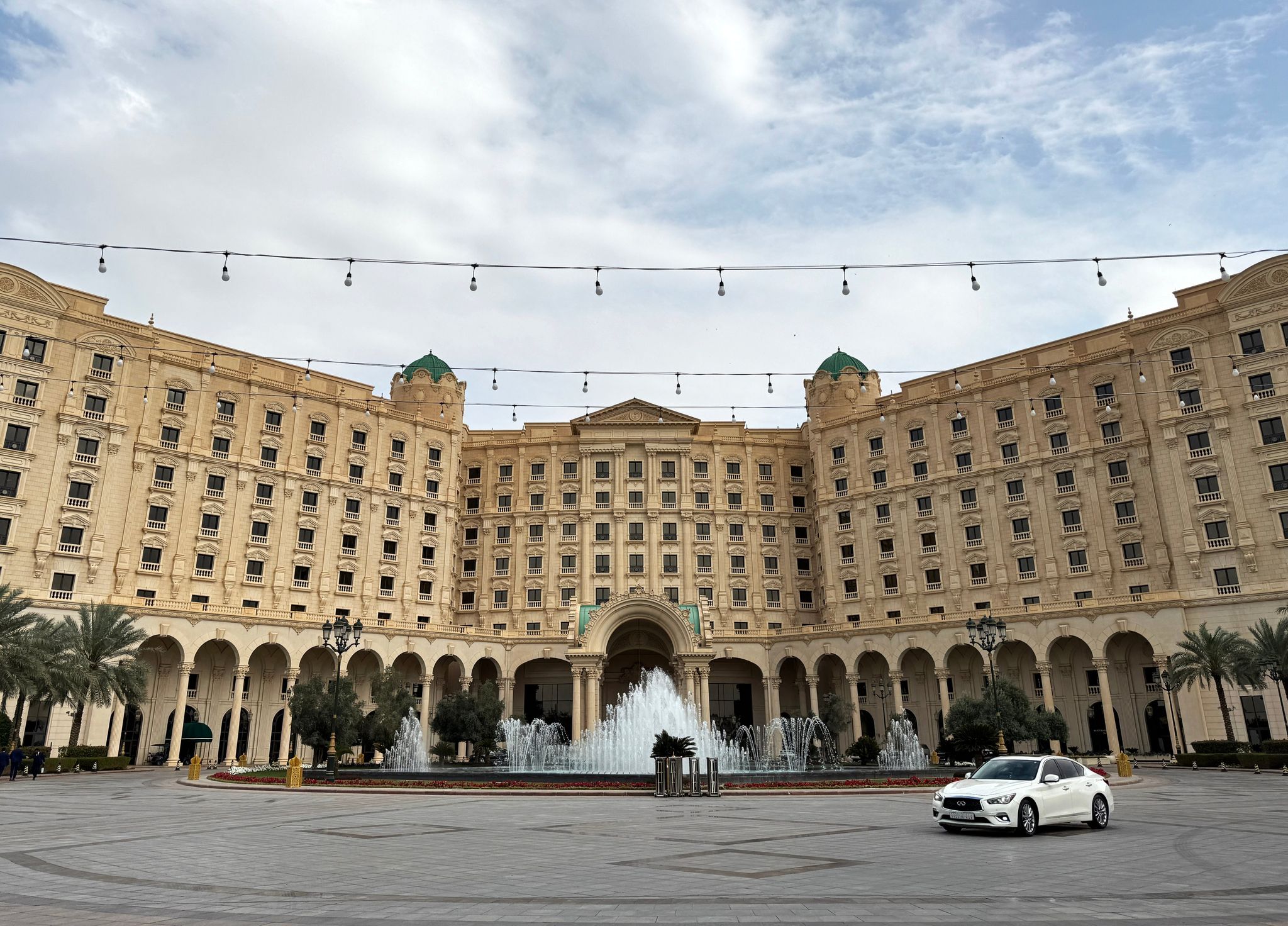 Ort der Verhandlungen zwischen Russen und Amerikanern ist das Luxushotel Ritz Carlton in Riad.
