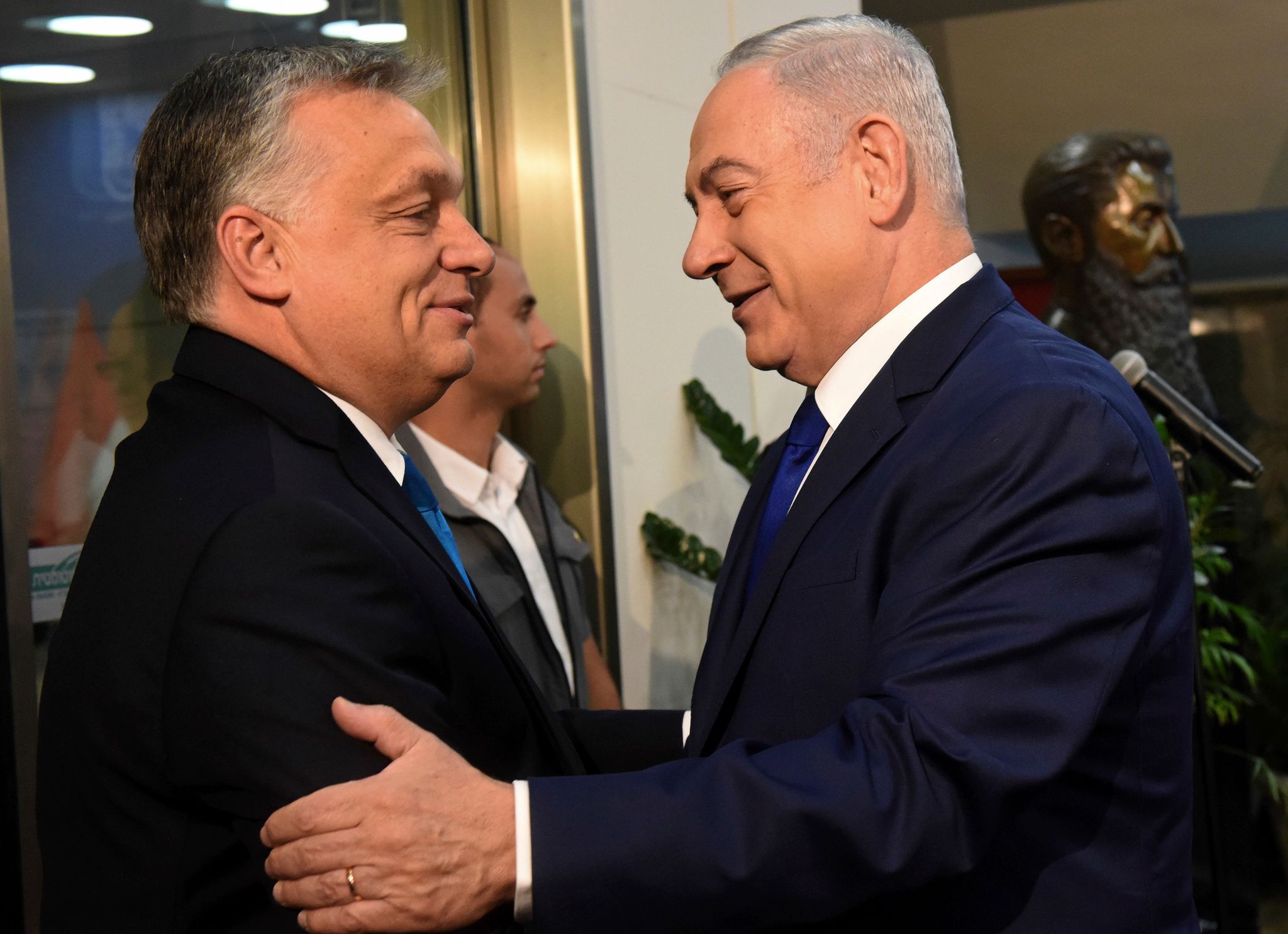 Viktor Orban und Benjamin Netanjahu. (Archivbild)