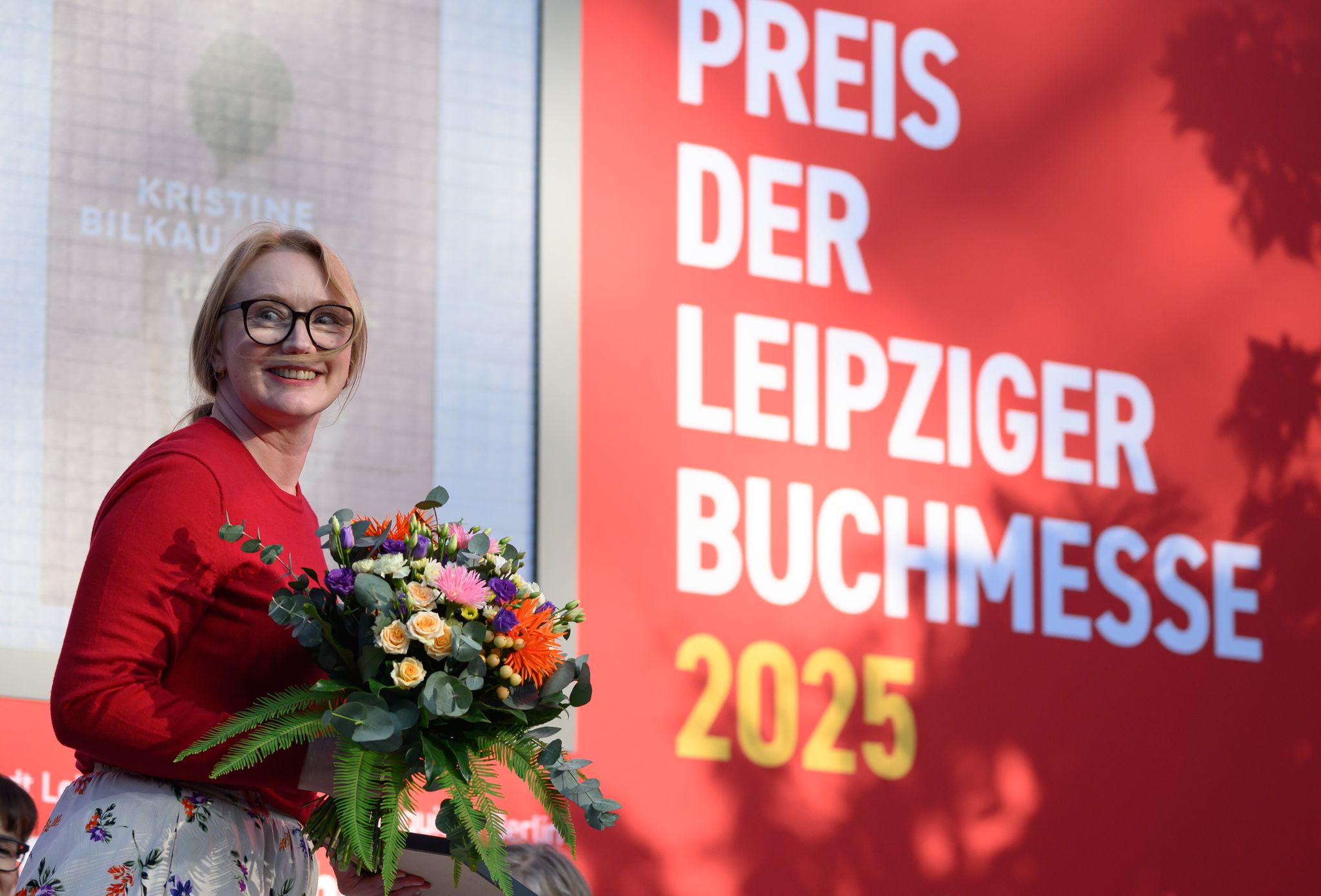 Bilkau gewinnt den Belletristik-Preis der Leipziger Buchmesse.