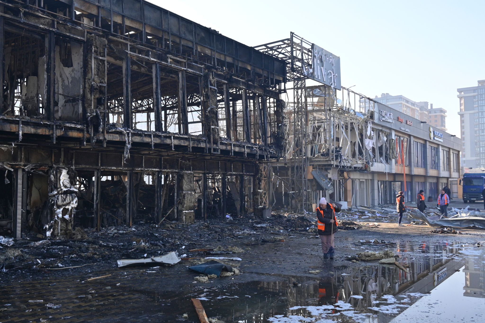 Die Ukraine will bei den Verhandlungen in Saudi-Arabien auch eine Waffenruhe für Schläge gegen Infrastruktur erreichen. (Archivbild)