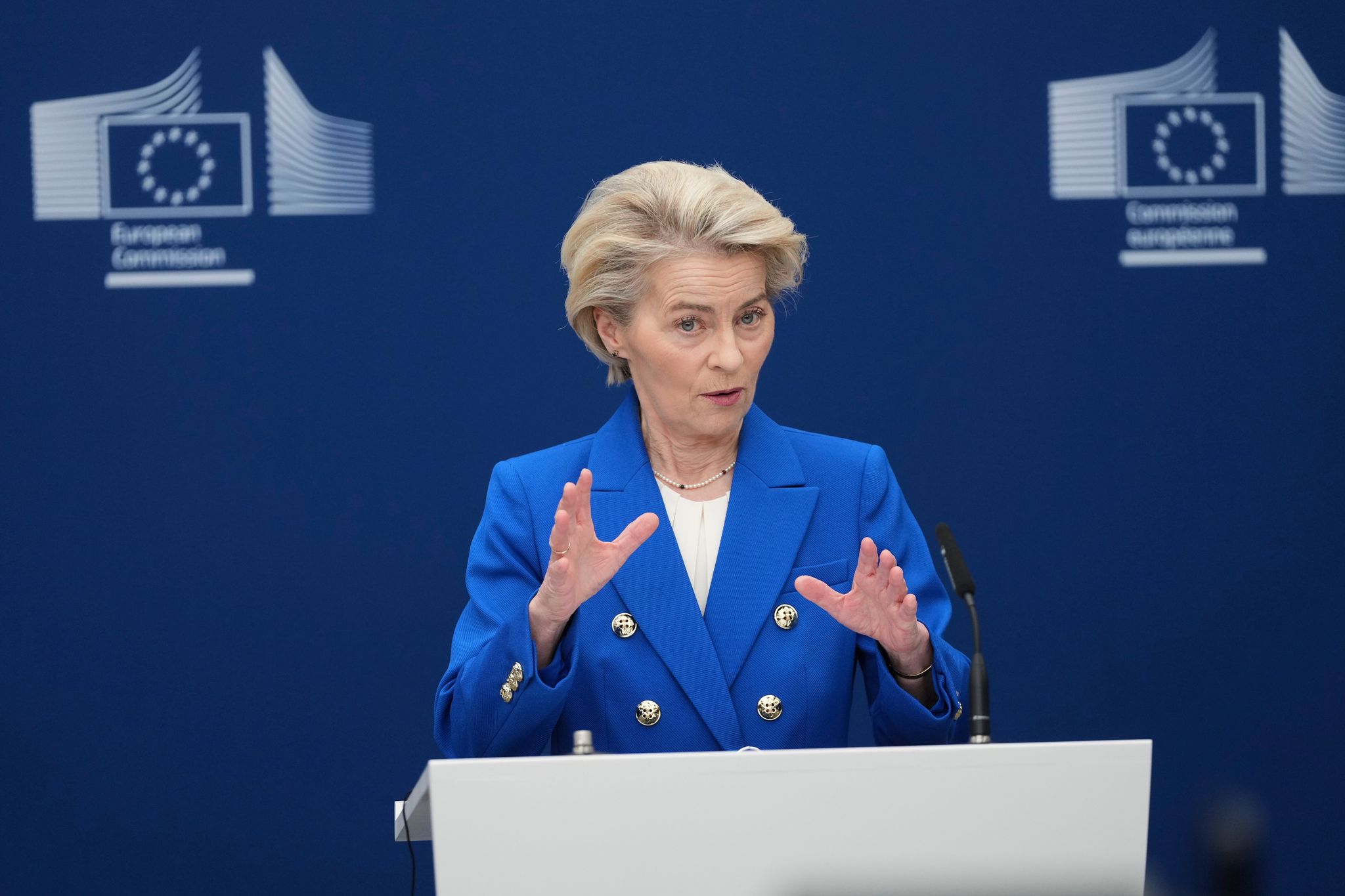 Von der Leyen will Europa wieder aufrüsten.