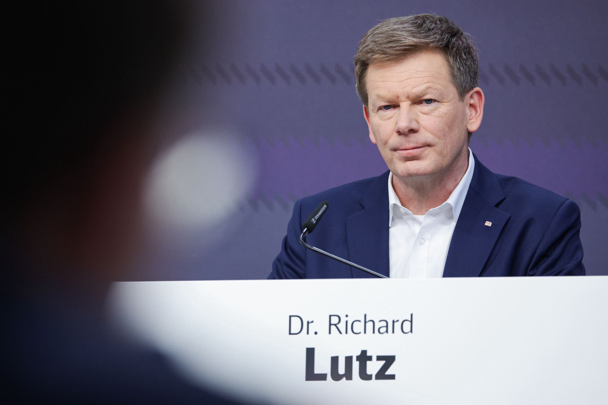 Für Richard Lutz könnte es die letzte Jahresbilanz-Pressekonferenz als Bahnchef sein. (Archivbild)