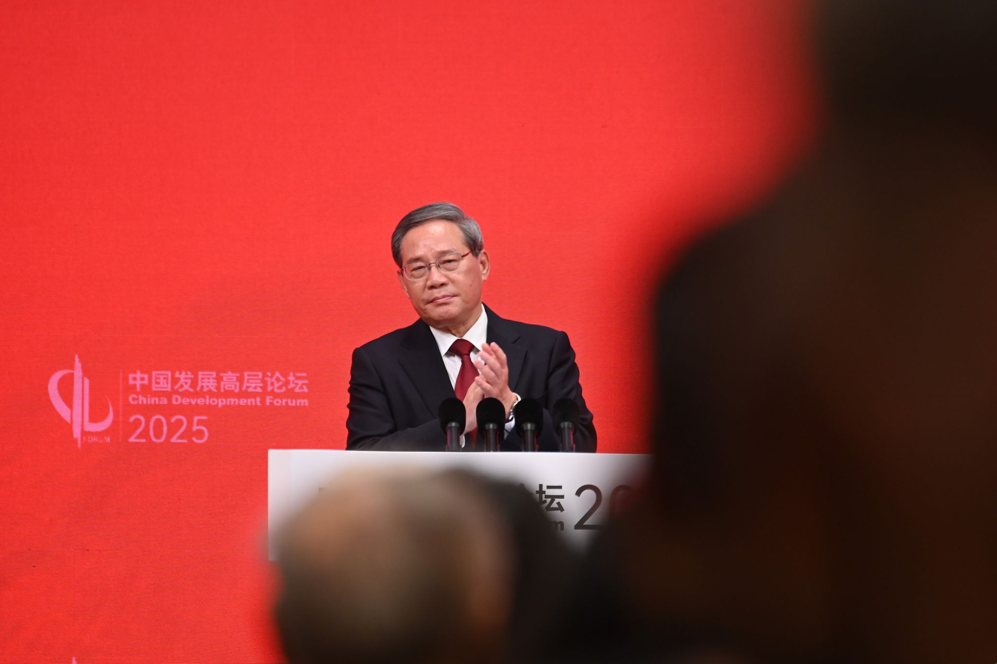 Chinas Ministerpräsident Li Qiang wirbt für mehr Kooperation.