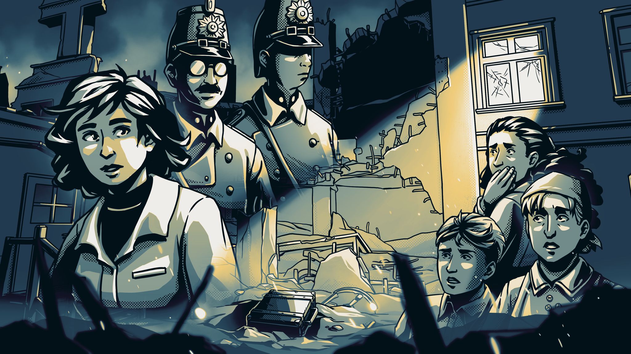 Fesselnd und ganz im Stil einer düsteren Graphic Novel kommt «The Darkest Files» daher.