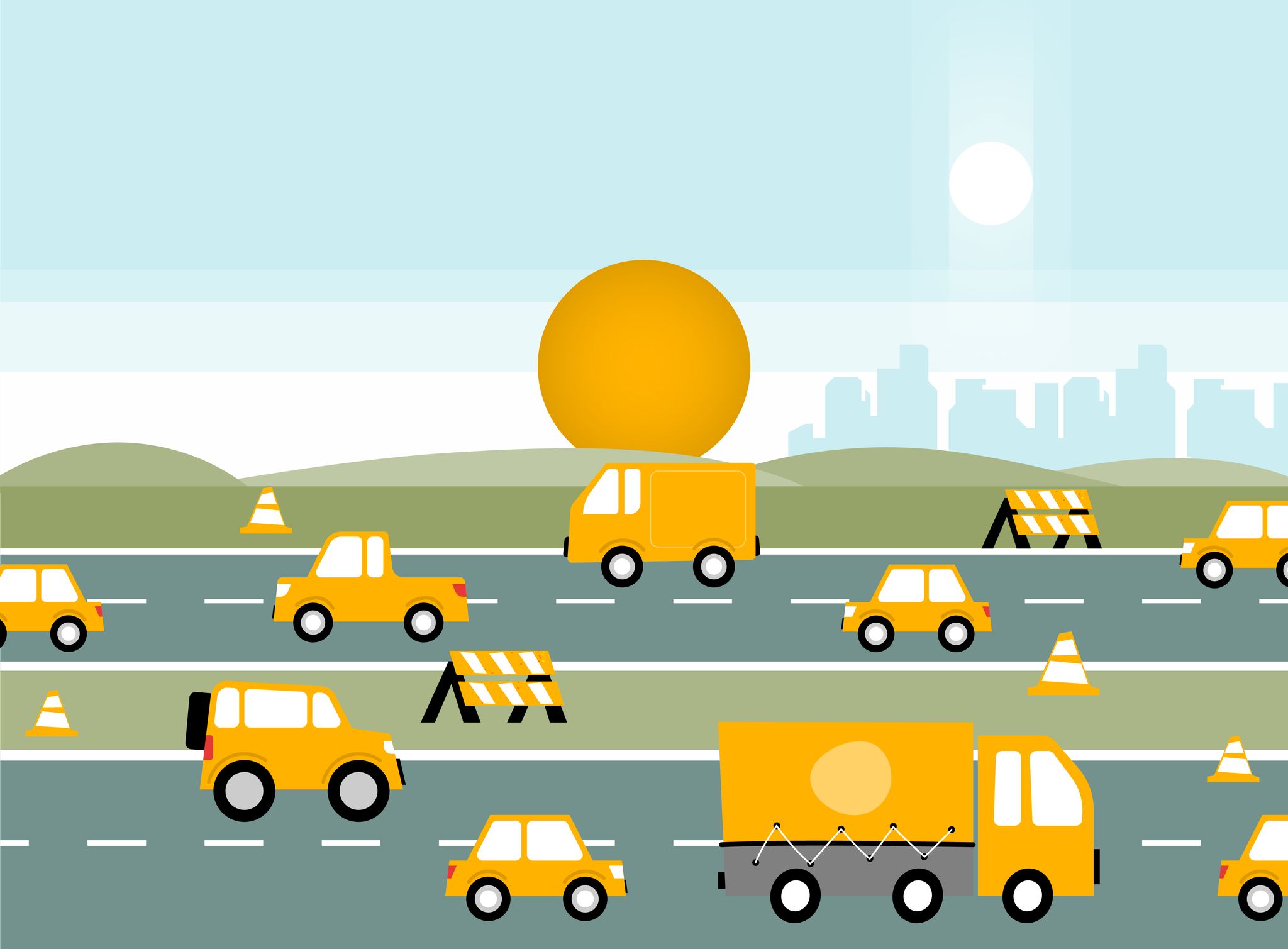 Spürbar mehr Verkehr auf den Straßen: In fünf Bundesländern beginnen ab dem kommenden Wochenende (4. bis 6. April) die Osterferien.