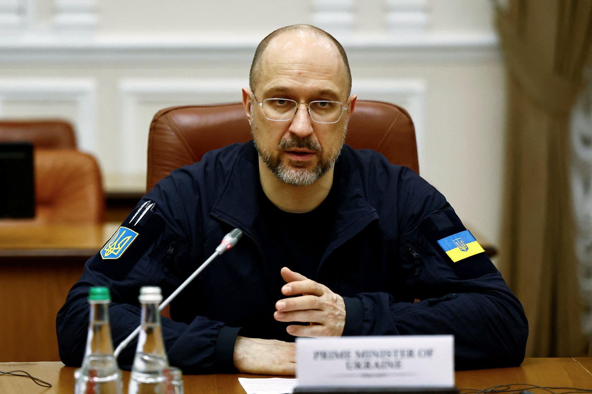 Der ukrainische Ministerpräsident Denys Schmyhal bestätigte den Erhalt von weiteren Unterstützungsmilliarden der EU. (Archivbild)
