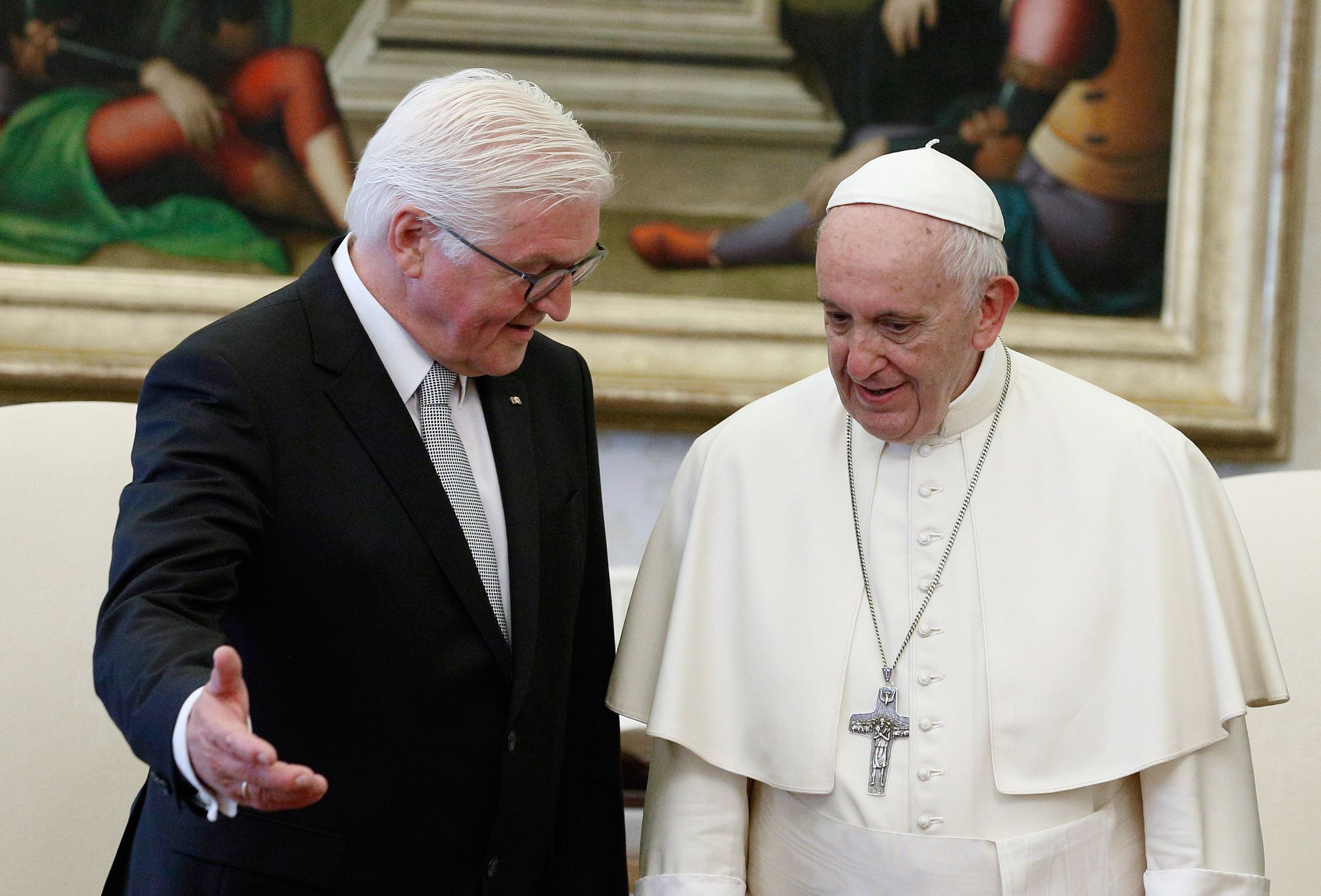 Der Bundespräsident traf Franziskus auch zu Gesprächen. (Archivbild)