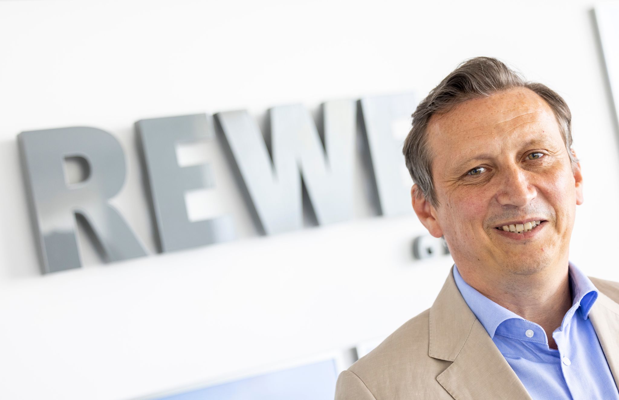Rewe-Chef Souque ist zufrieden mit dem Jahr 2024.