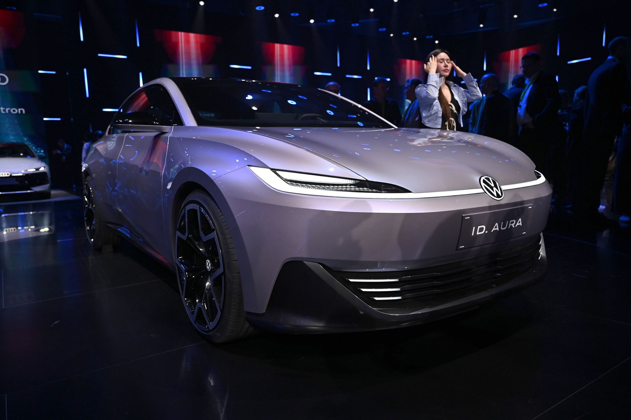 Volkswagen stellte am Vorabend der Automesse neue Modelle vor.