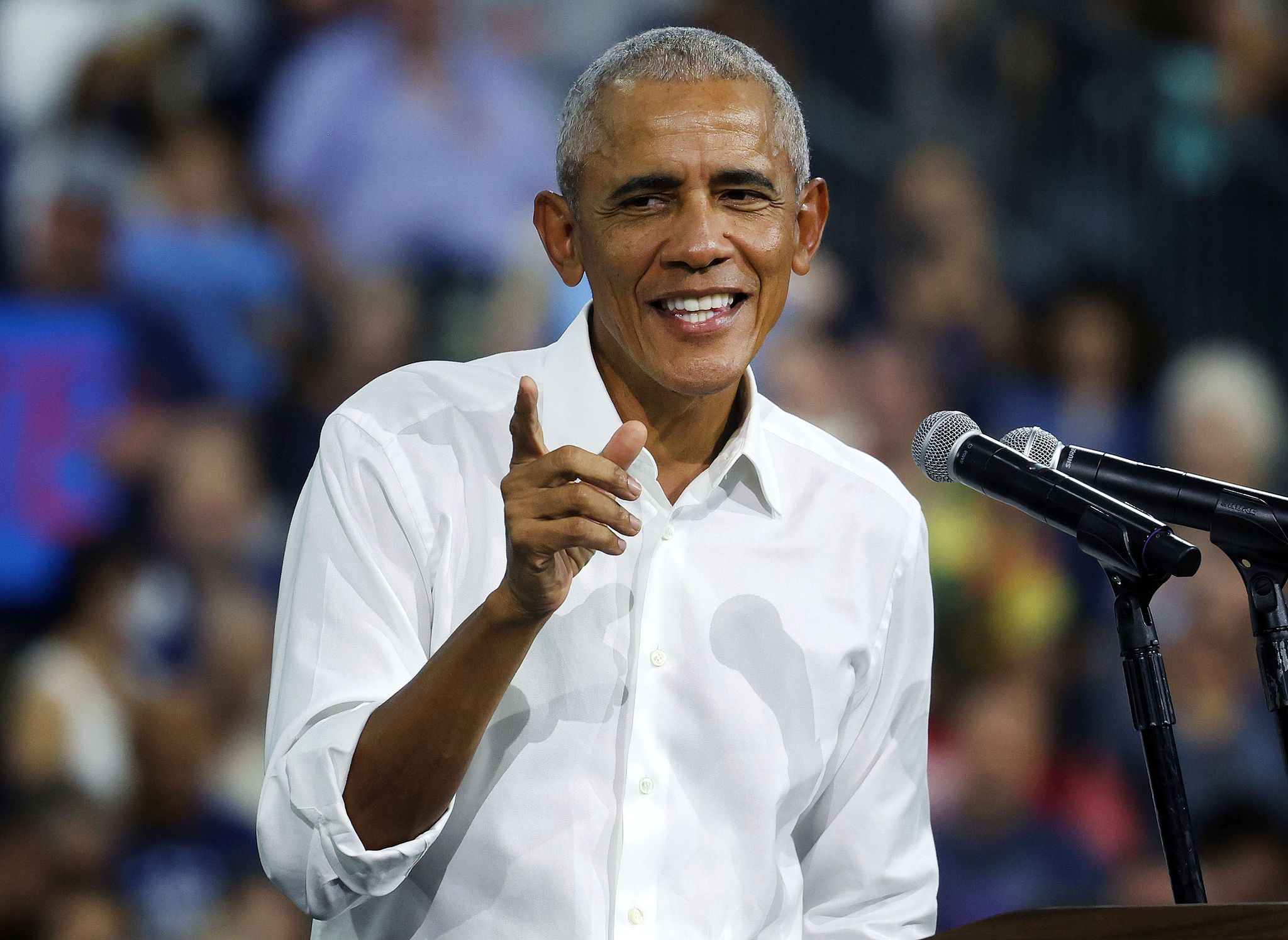Obama lobt seine alte Uni für ihren Kampf gegen Trump  (Archivbild)