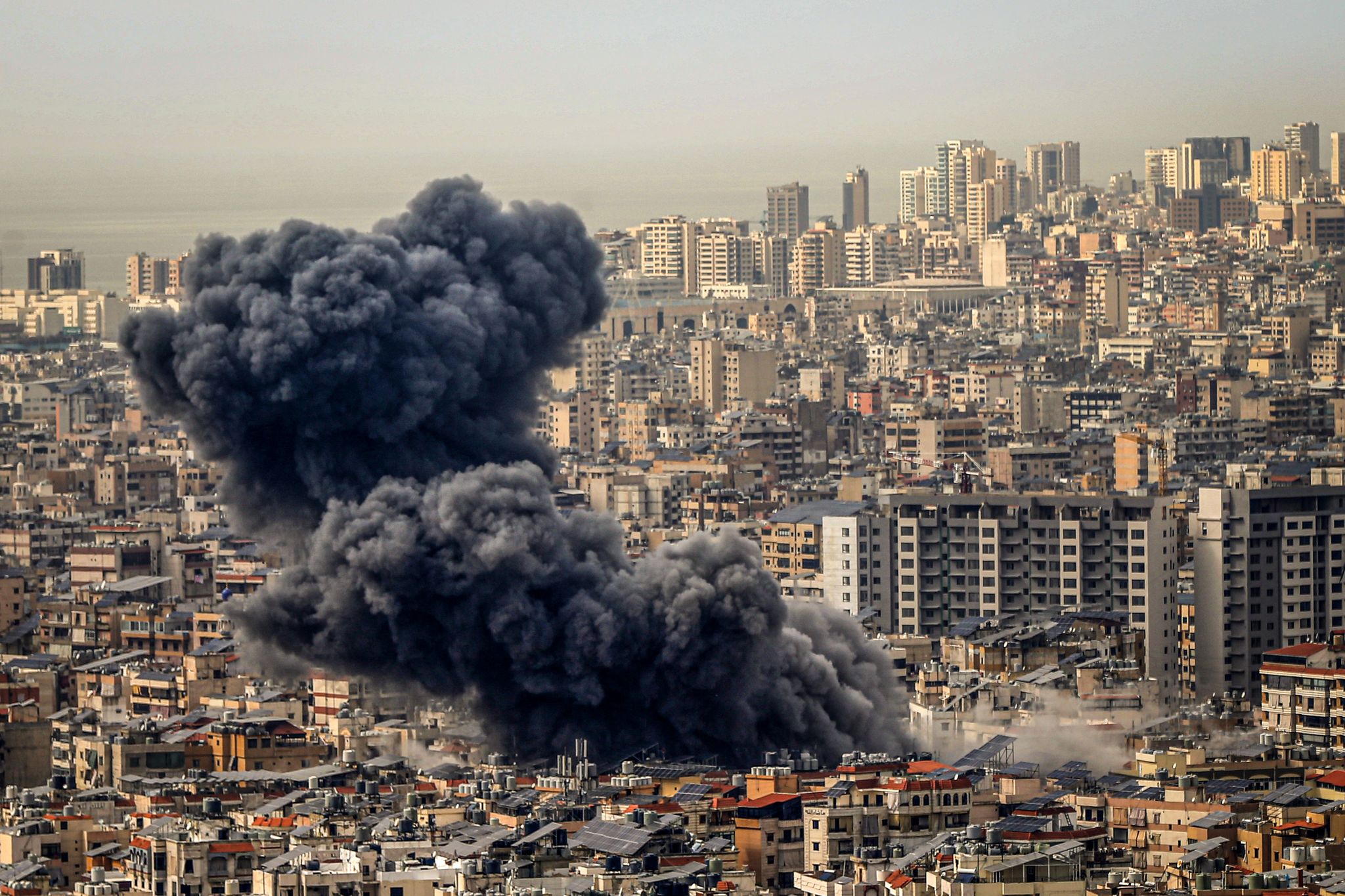 Innerhalb weniger Tage greift Israels Luftwaffe erneut in einem Vorort von Beirut an. (Archivbild)