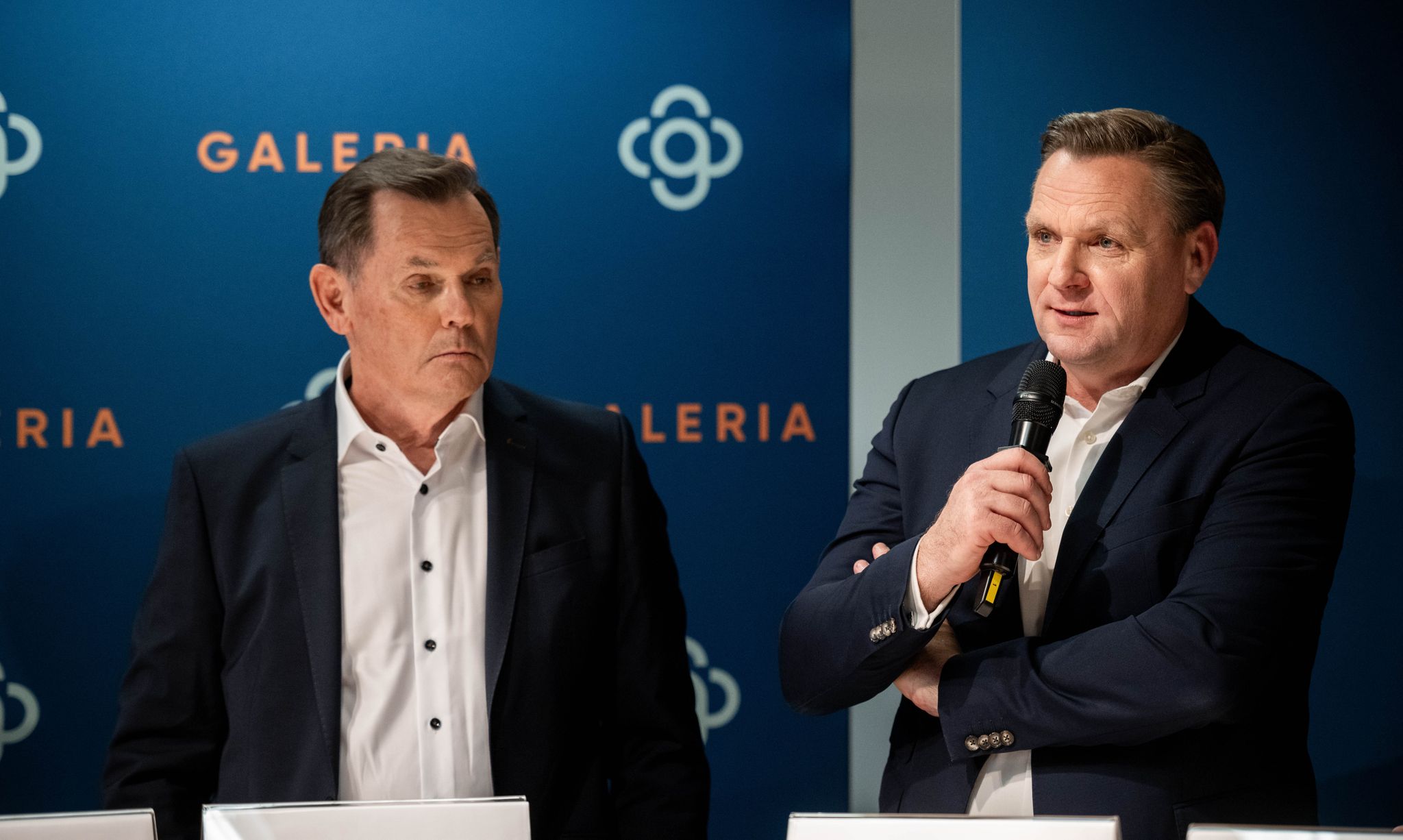 Anteilseigner Bernd Beetz (links) und Olivier Van den Bossche, hier noch Seite an Seite (Foto von 2024) - nun gehen sie getrennte Wege.