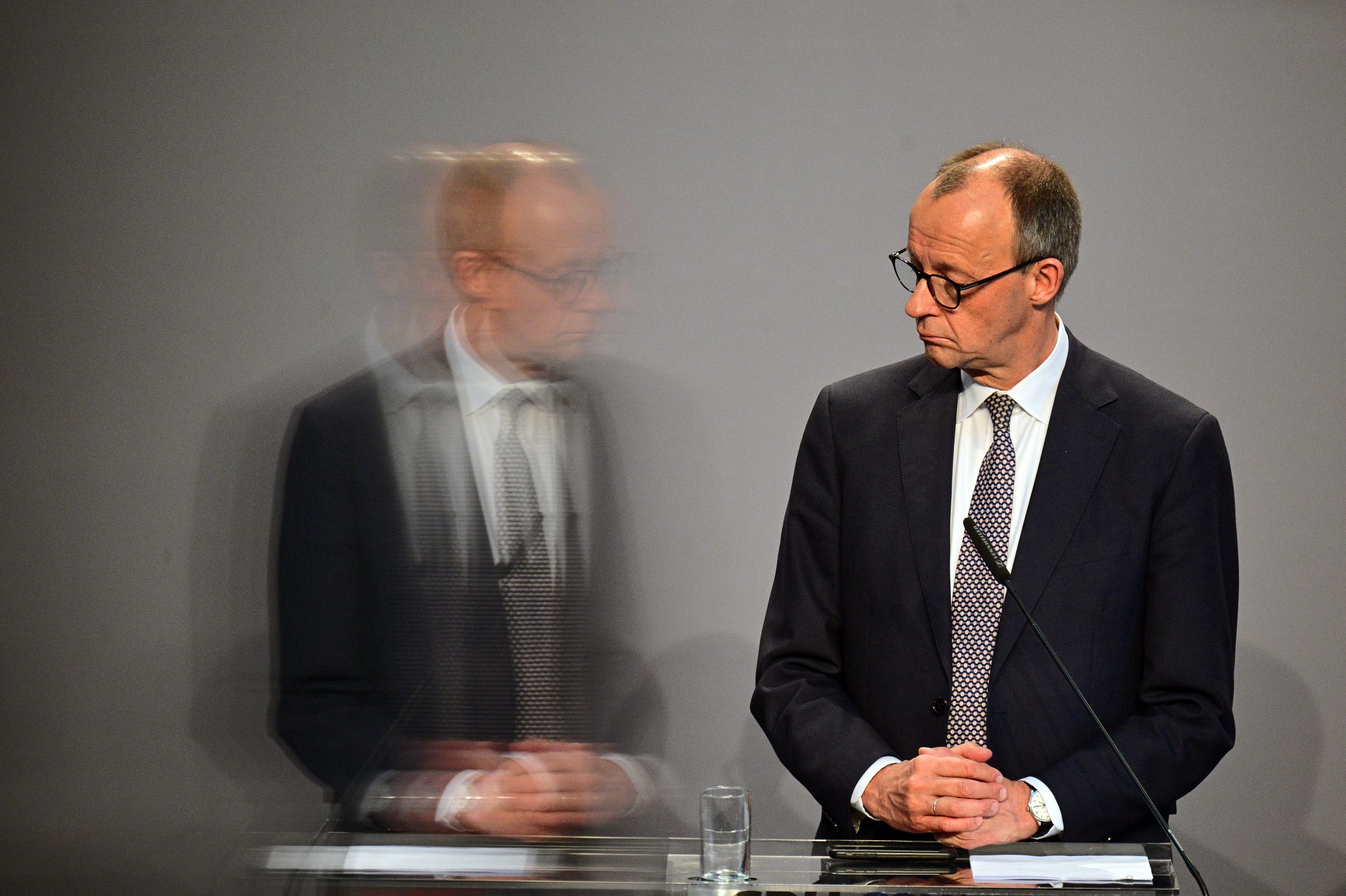 Merz will in den USA selbstbewusst auftreten. (Archivbild)