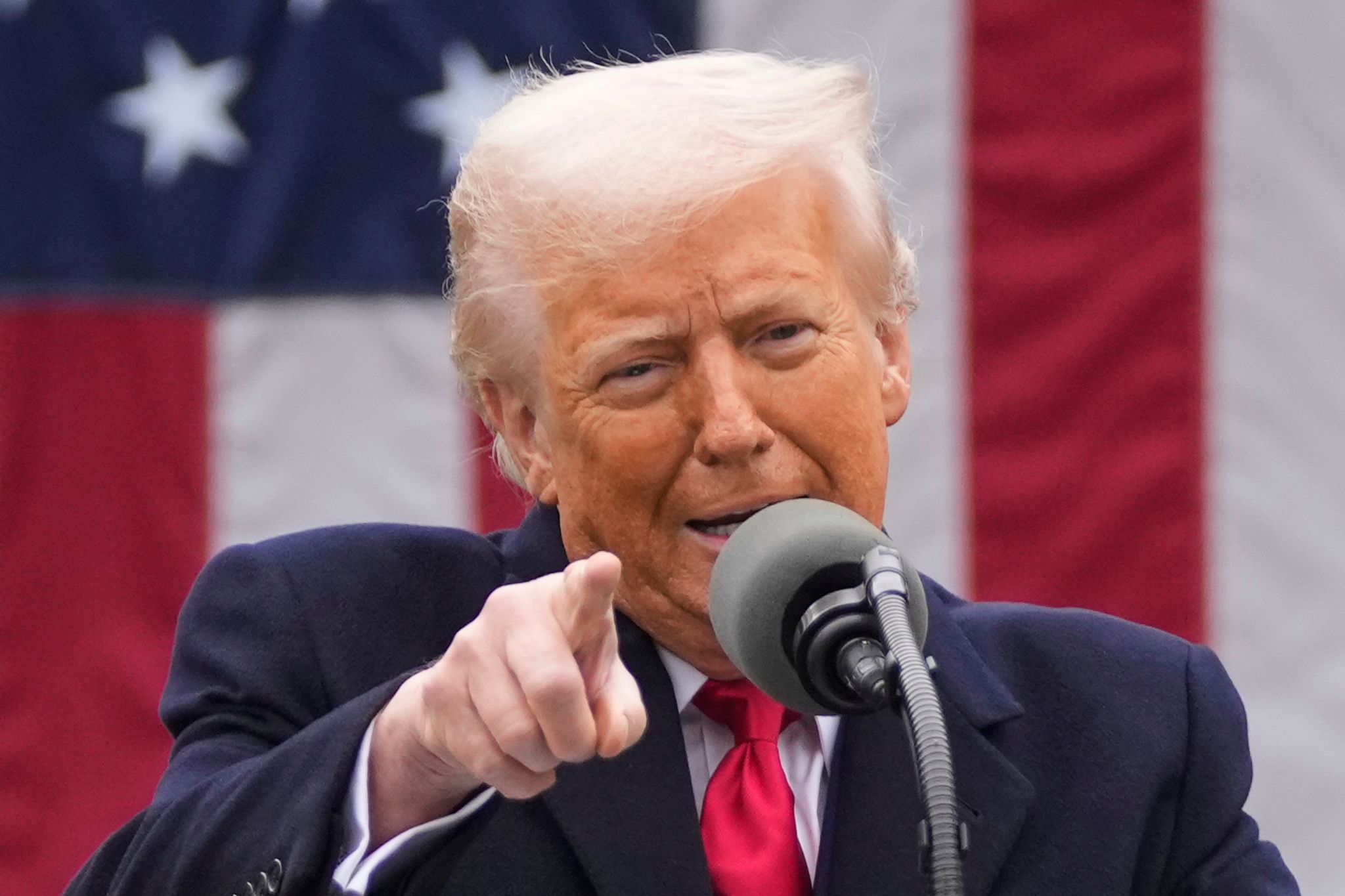 Trump hatte sein umstrittenes Zollpaket vor wenigen Tagen öffentlich vorgestellt. (Archivbild)