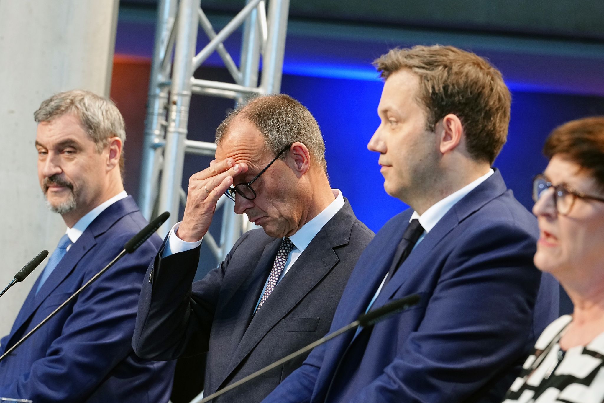 Der voraussichtlich nächste Kanzler Friedrich Merz braucht ein paar Tage Ruhe. (Archivbild)