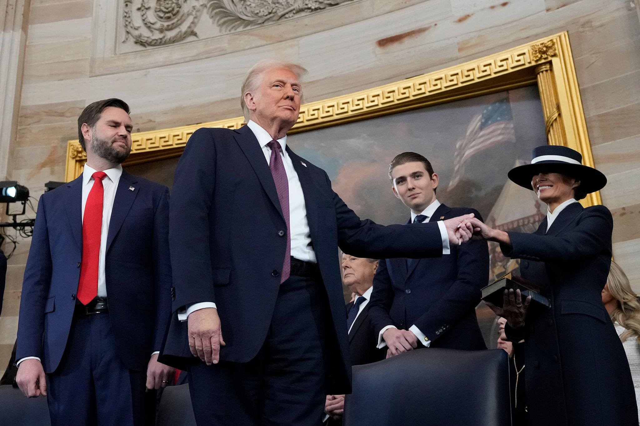 Trump wurde am 20. Januar vereidigt. (Archivbild)
