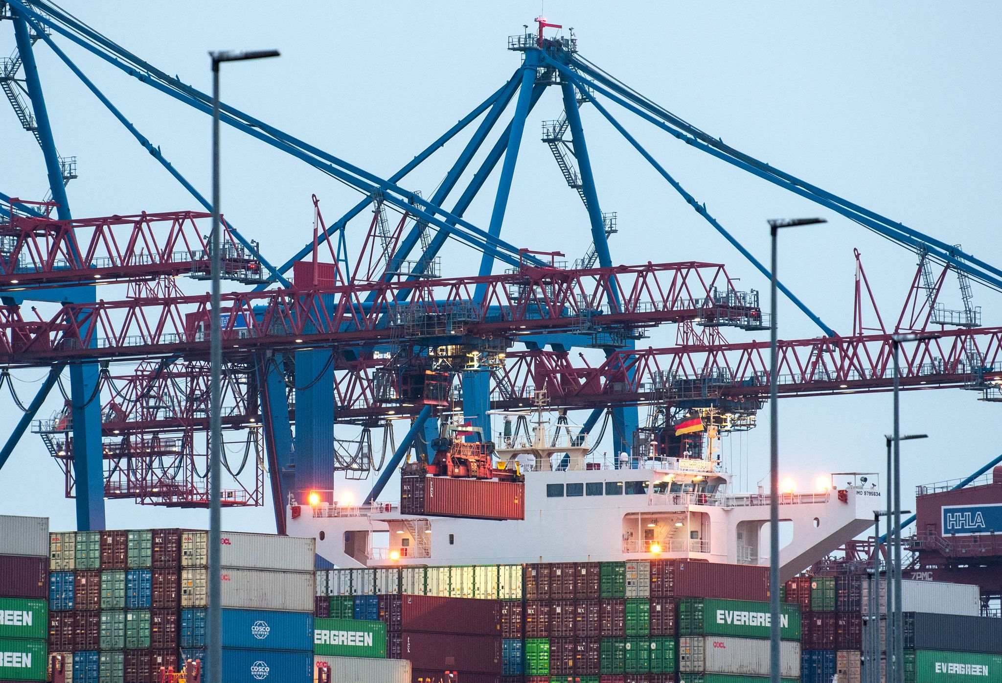 Für die Exportnation Deutschland kommt der Zollstreit zur Unzeit (Archivbild)