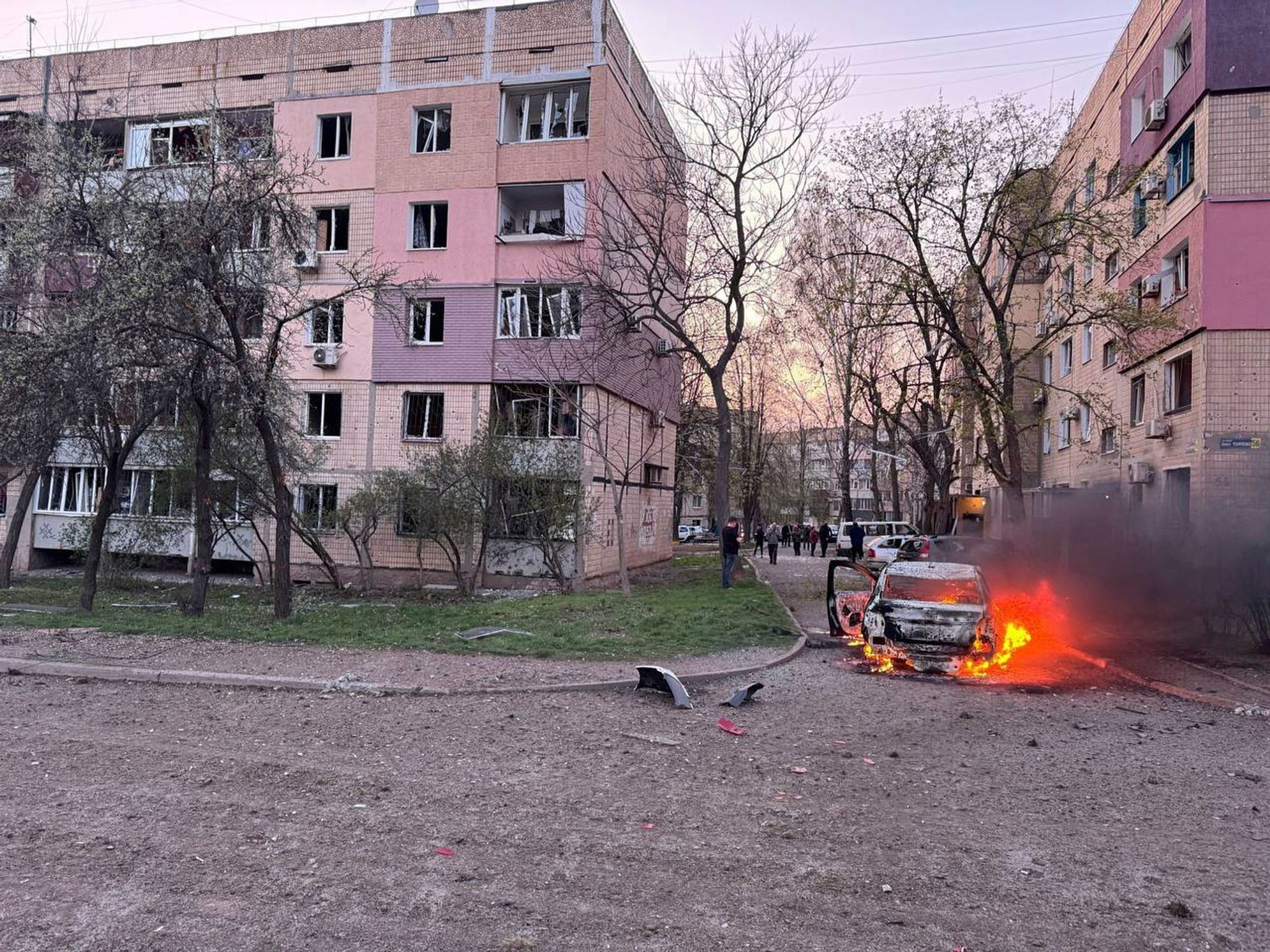 Nach ukrainischen Angaben sind unter den Opfern des Angriffs auch sechs Kinder.