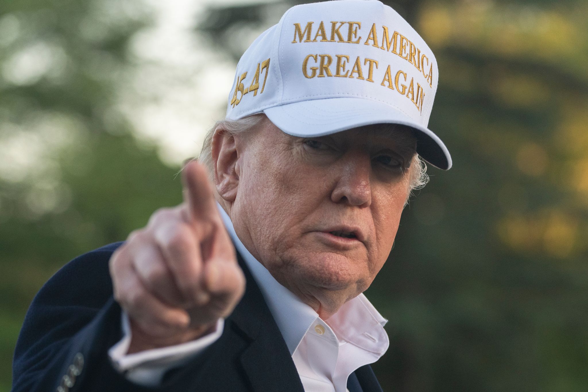 Die Umfragen zu Trumps ersten 100 Tagen im Amt gefallen dem US-Präsidenten nicht. (Archivbild)