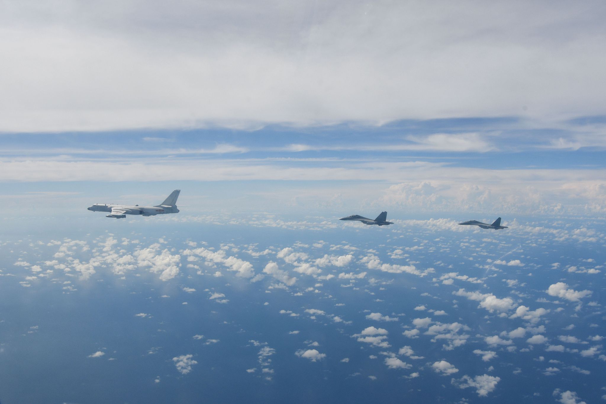 China setzte seine Militärübung um Taiwan fort. (Archivbild)