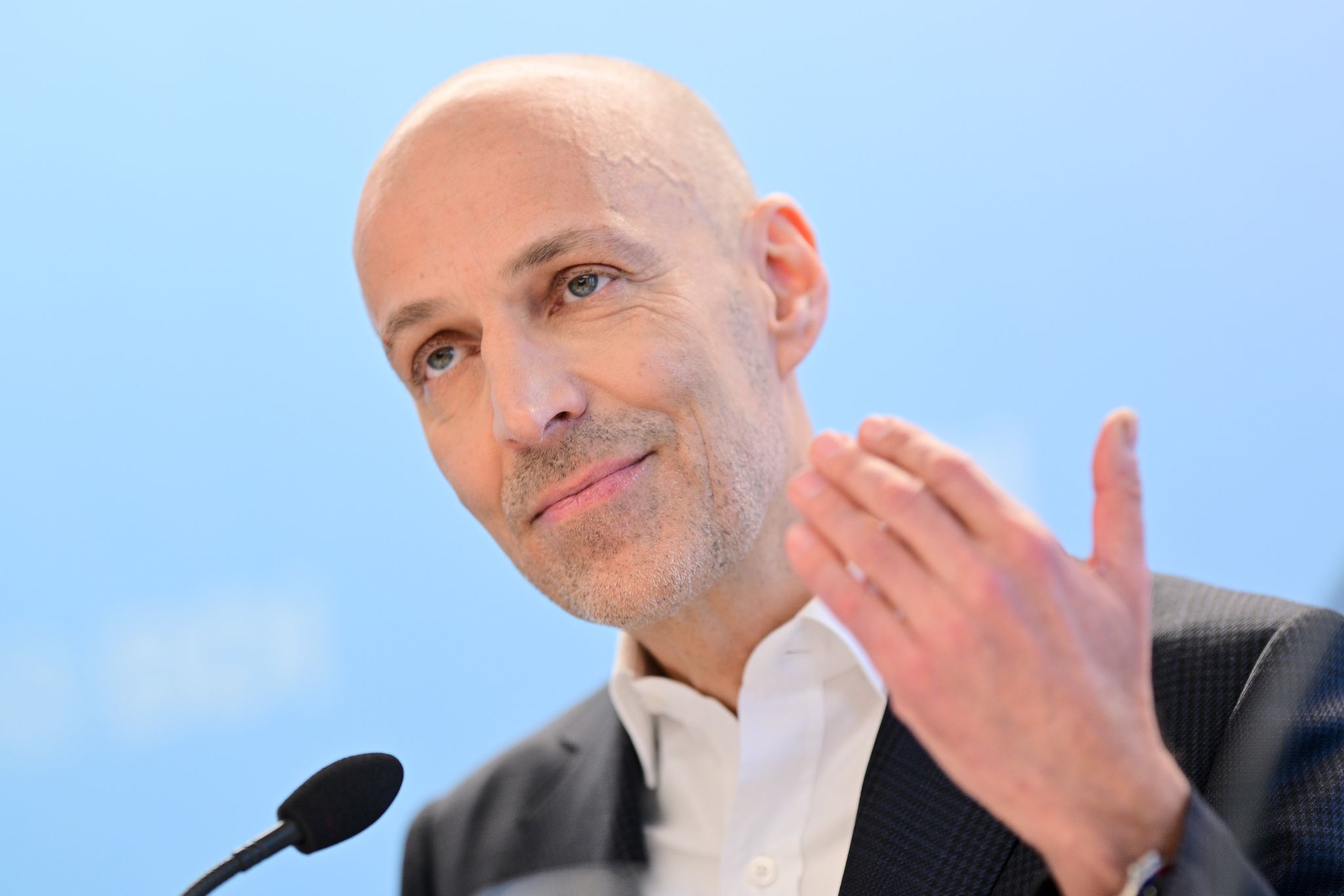 Selbstbewusste Ansage Richtung USA: Der BDI-Präsident Peter Leibinger (Archivbild)