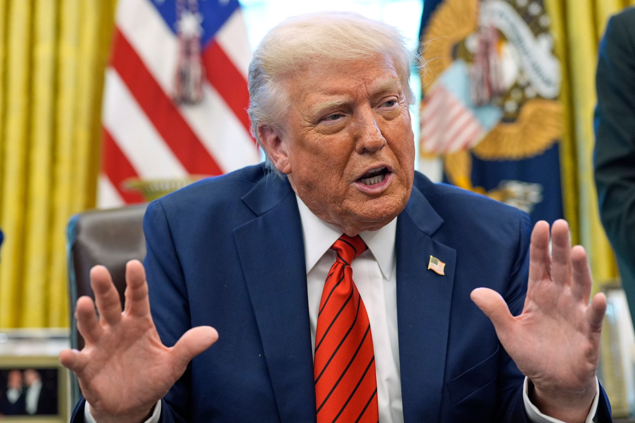US-Präsident Donald Trump ist sich sicher: Seiner Ansicht nach entstammt das Coronavirus einem chinesischen Labor.