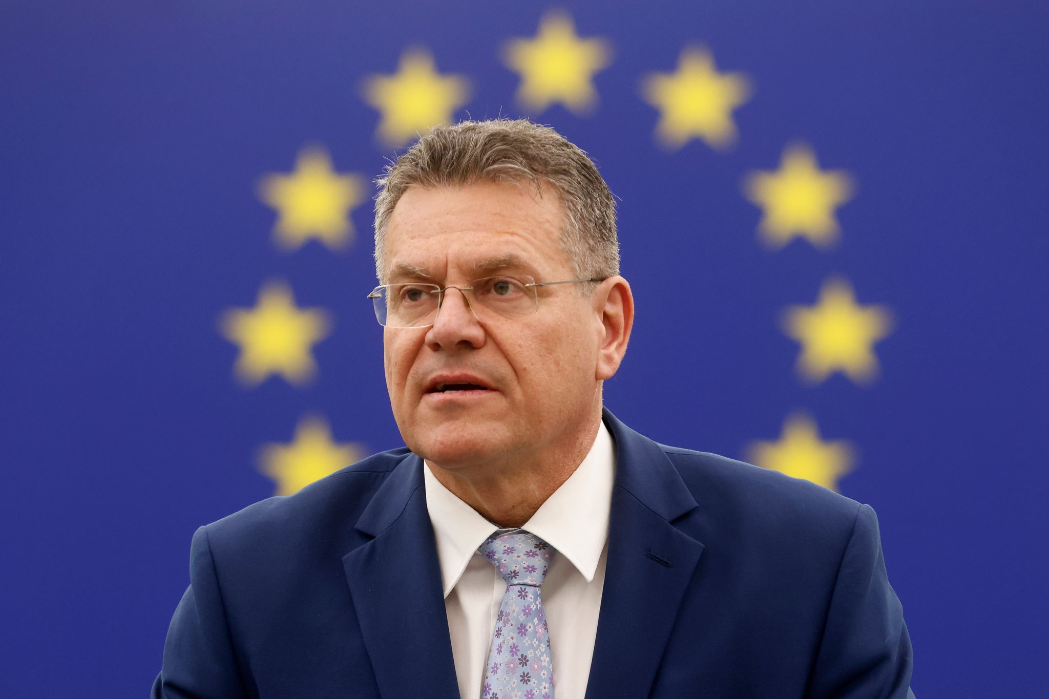 EU-Kommissar Sefcovic will das Gespräch mit seinen US-Kollegen suchen.