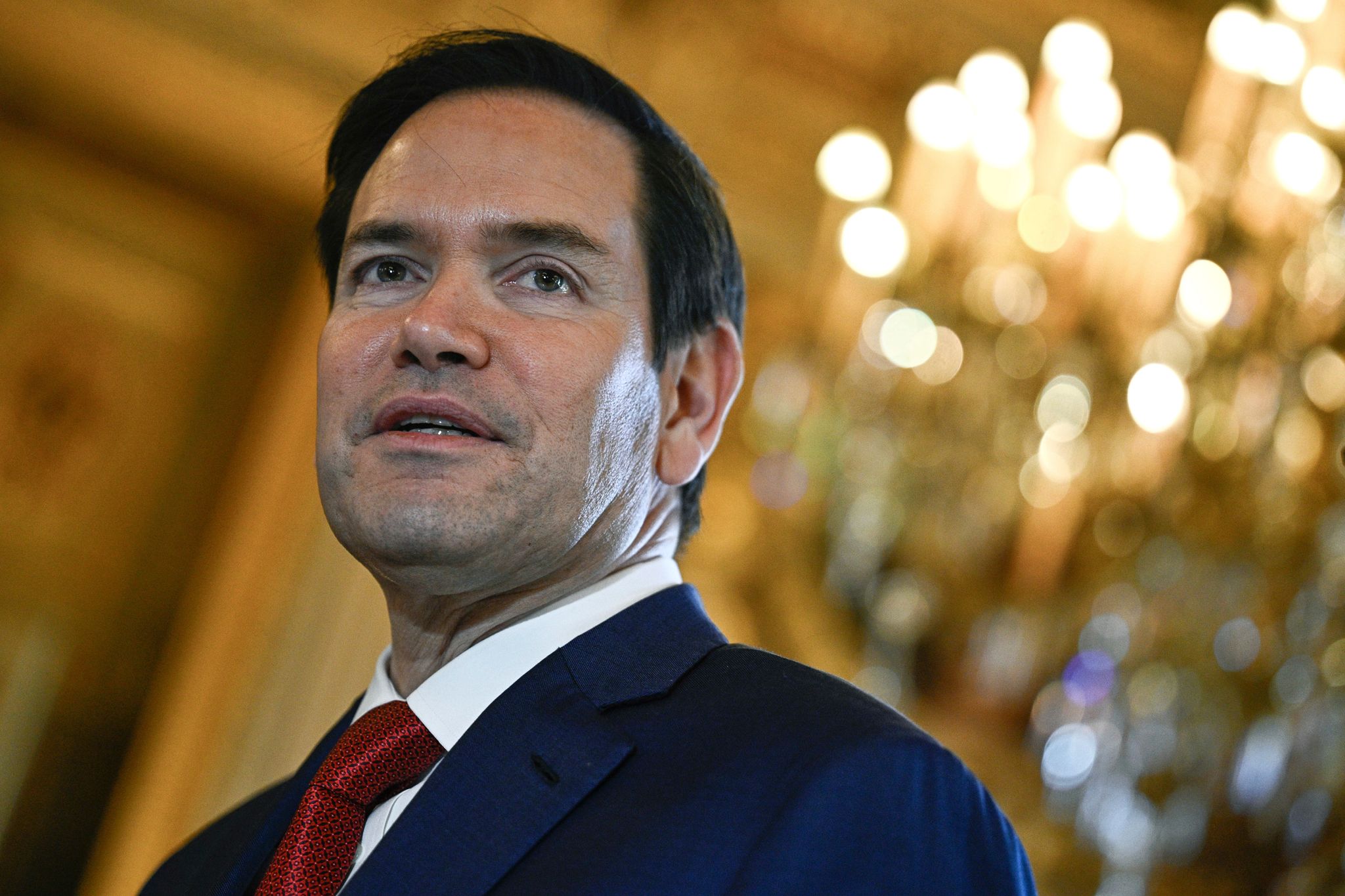 Stellt die Friedensbemühungen auf den Prüfstand: US-Außenminister Marco Rubio. (Archivbild)