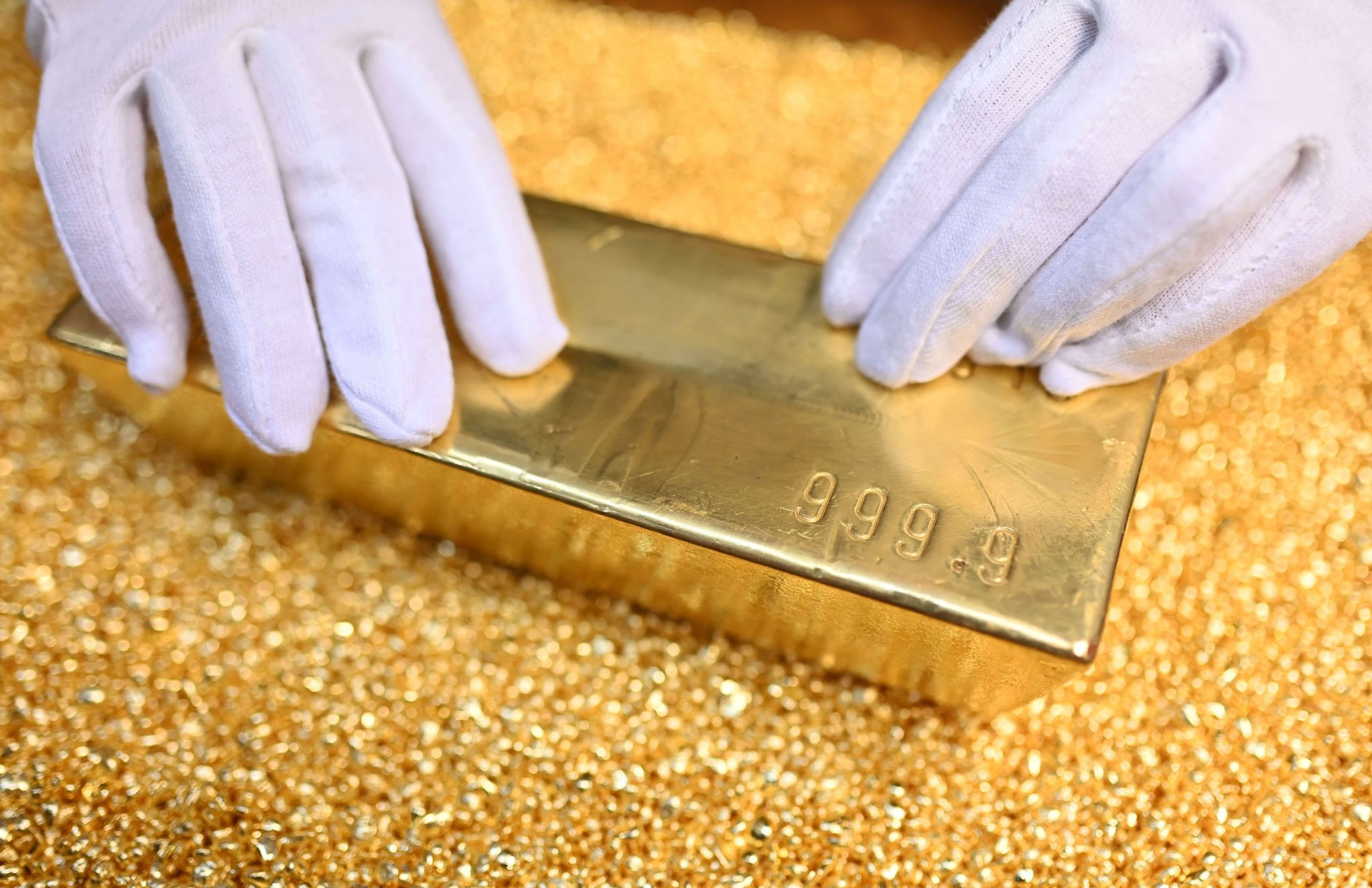 Trumps Zollpaket treibt den Goldkurs auf einen Rekordwert. (Archivbild)