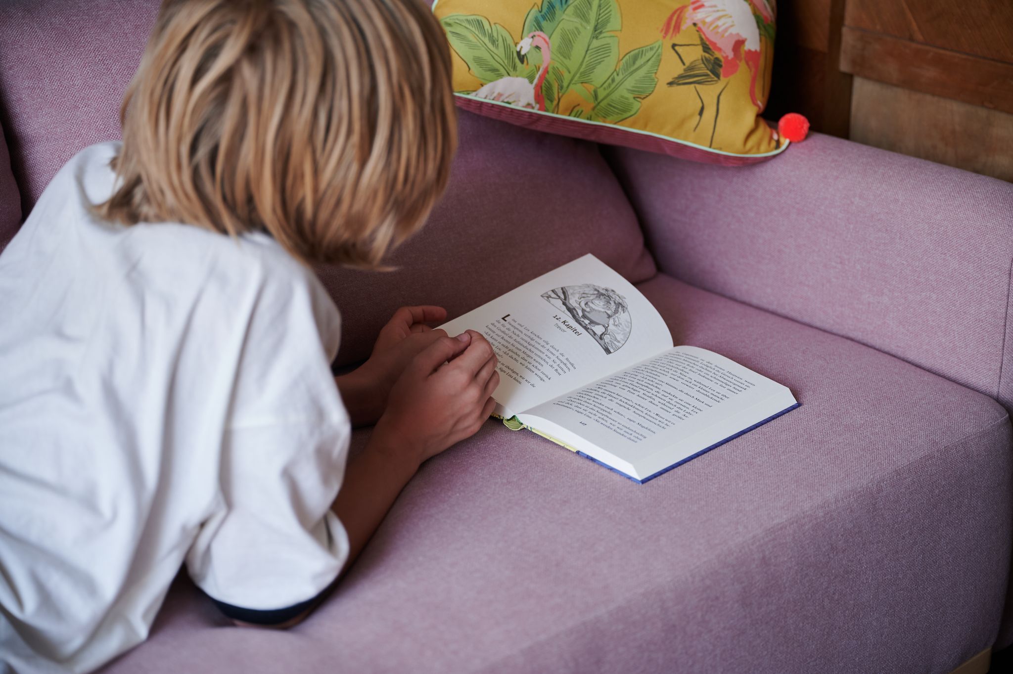 Abtauchen in die Fiktion: Lesen hilft Kindern in ihrer Entwicklung.