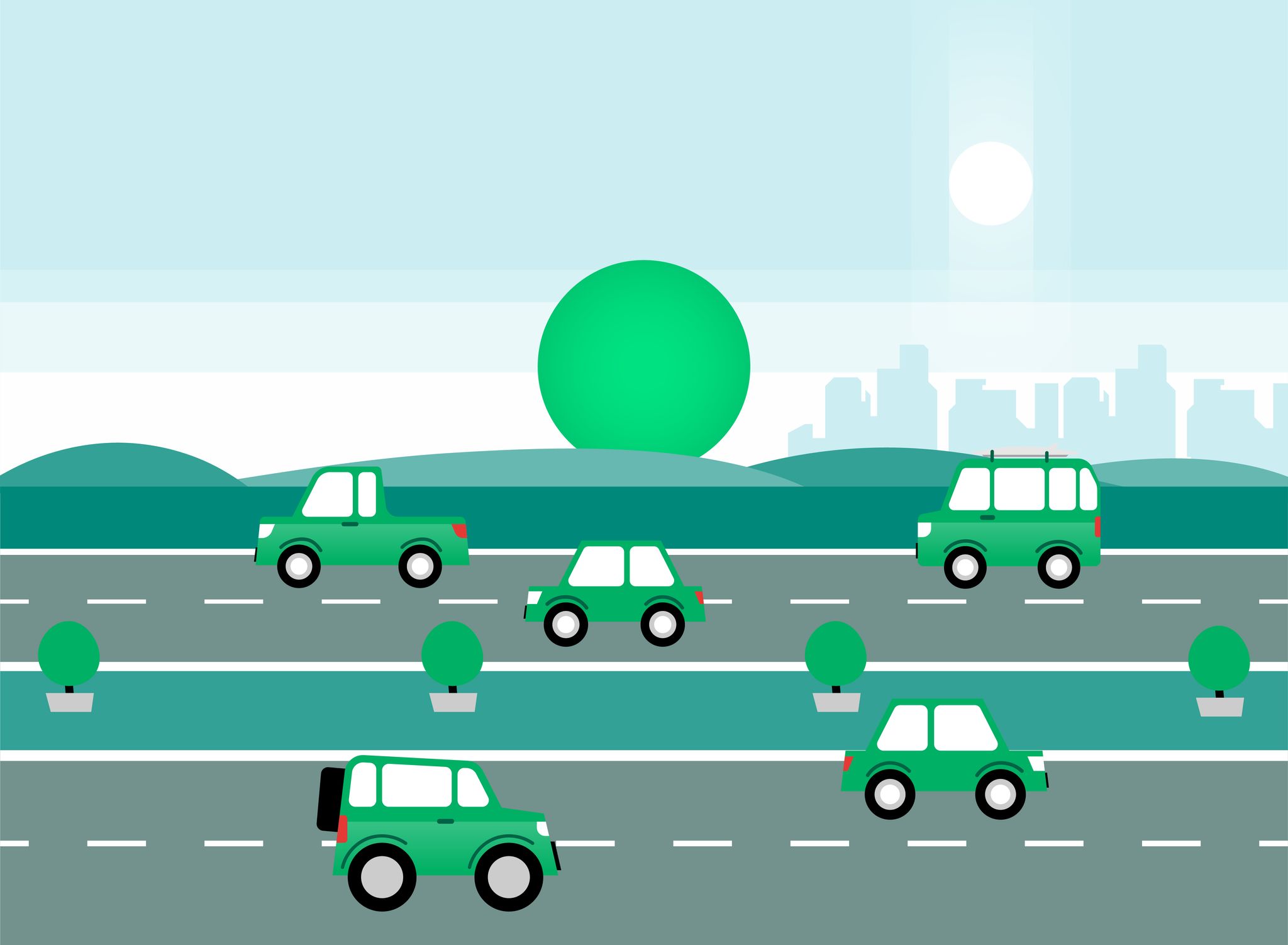 Weitgehend freie Fahrt am Wochenende: Auf den Autobahnen bleibt es laut Prognose generell ruhig – mit ein paar Ausnahmen.