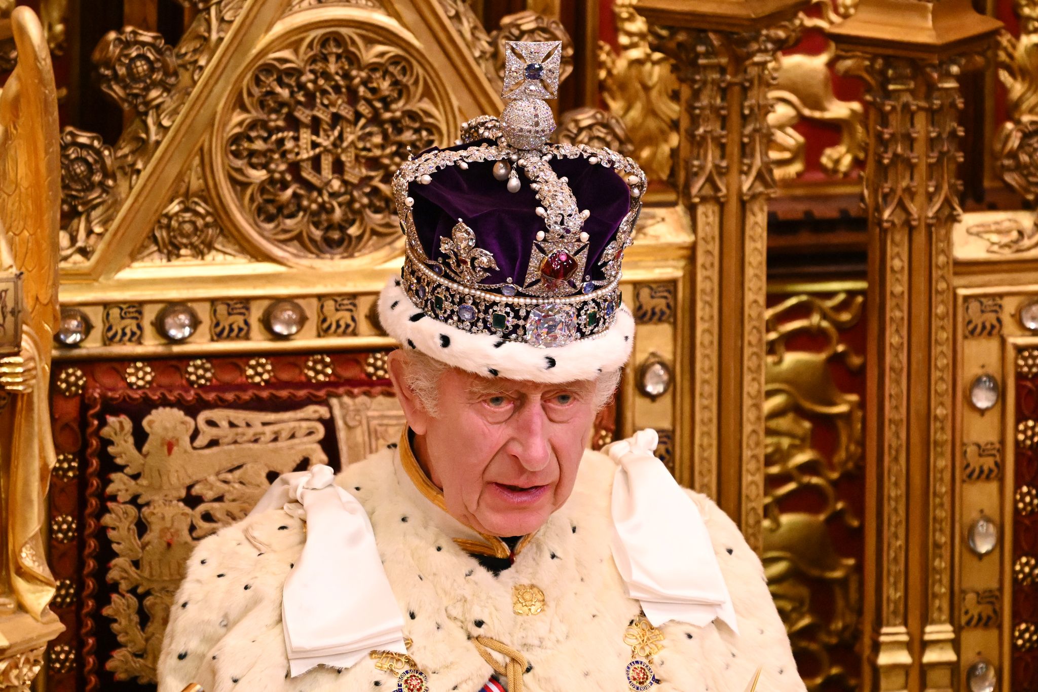 Zu den Aufgaben des britischen Monarchen gehört die Eröffnung des britischen Parlaments mit der sogenannten King's Speech - auch in Kanada soll Charles die Regierungserklärung dieses Mal verlesen. (Archivfoto)