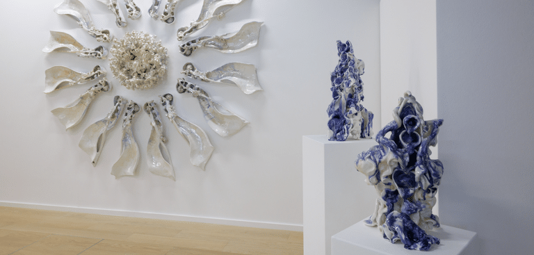 Foto: Werke der Künstlerin Keiyona C. Stumpf © Stefan Heigl