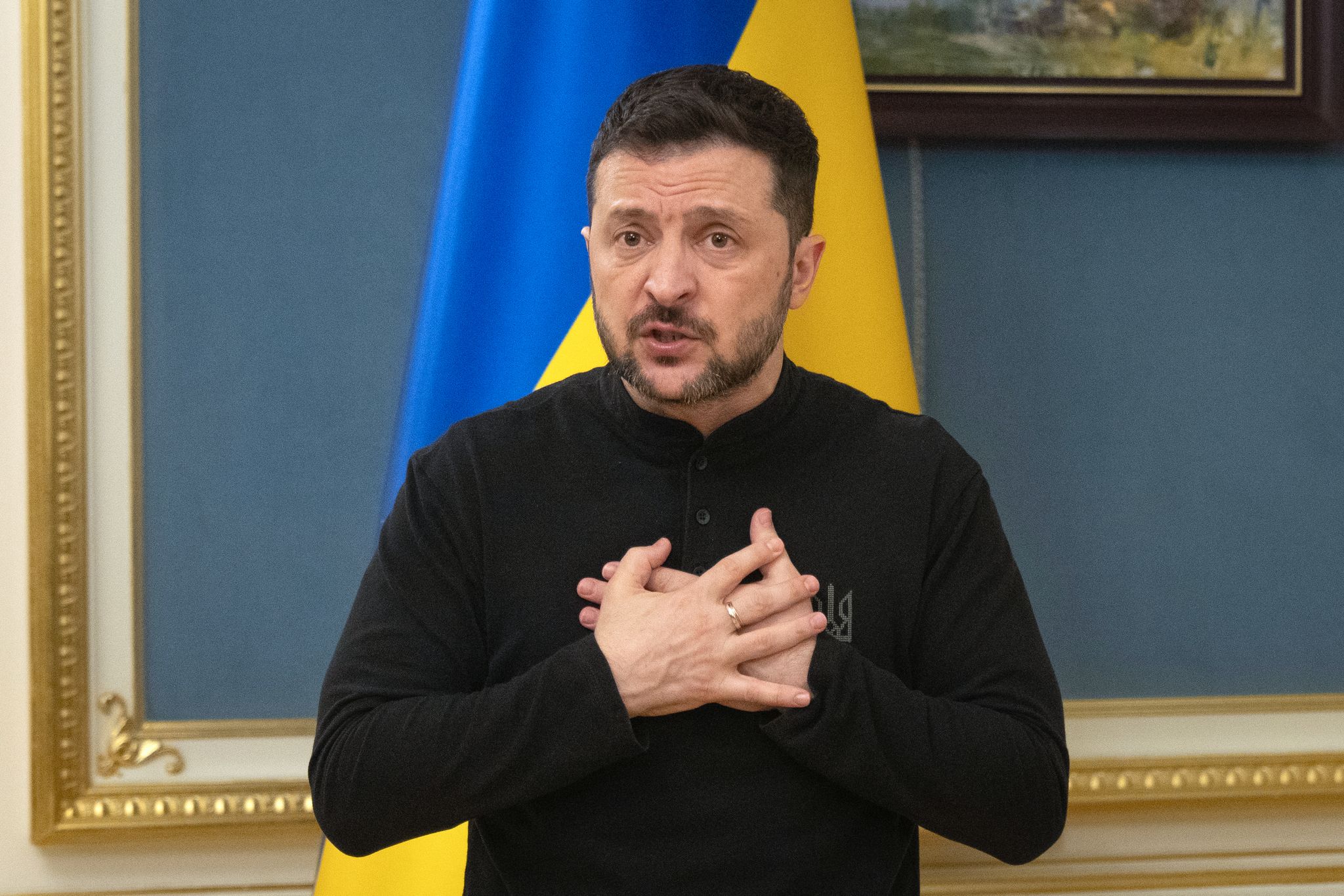 Selenskyj fordert mehr Druck auf Russland. (Archivbild)