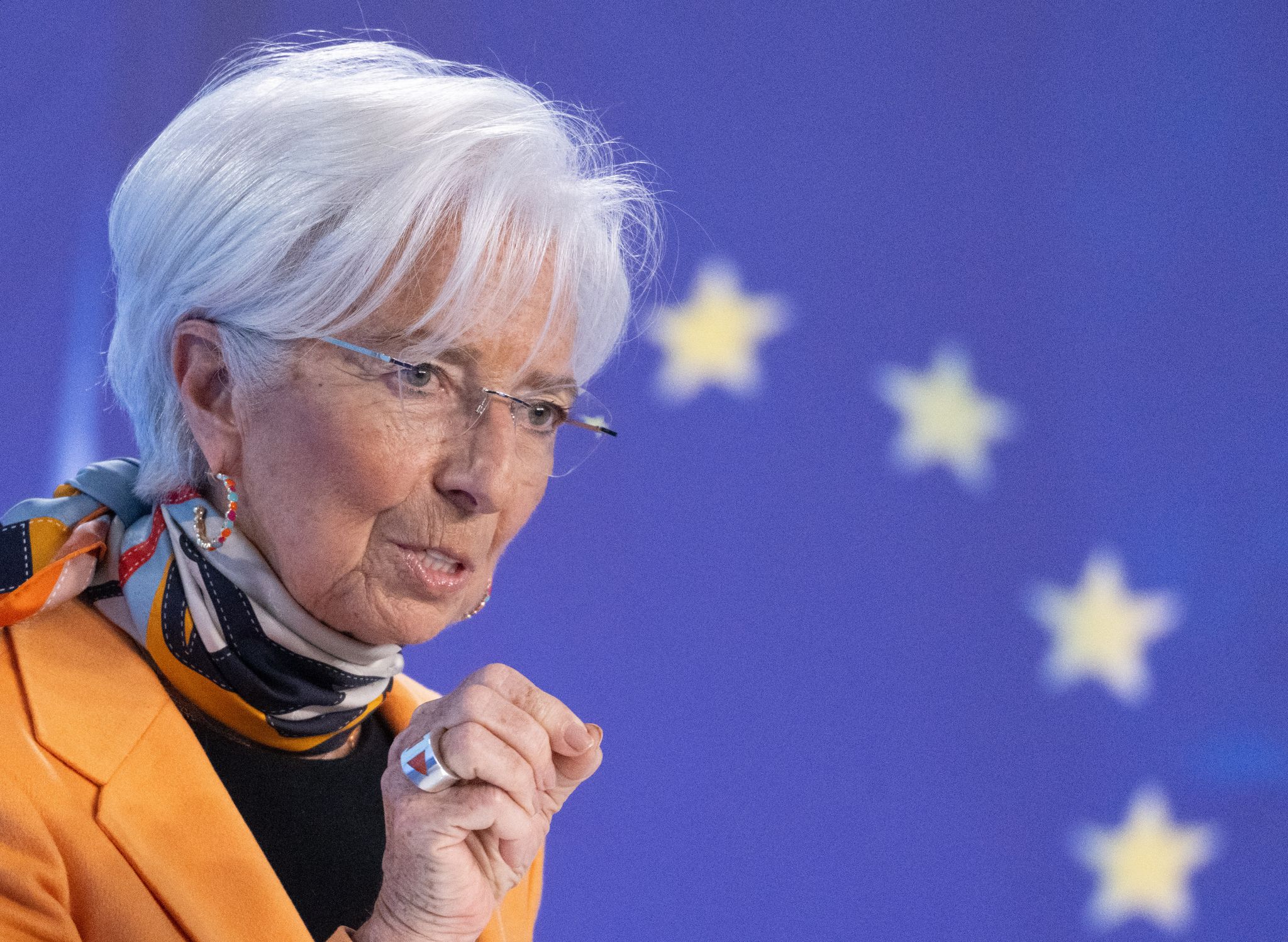EZB-Präsidentin Christine Lagarde (Archivbild)