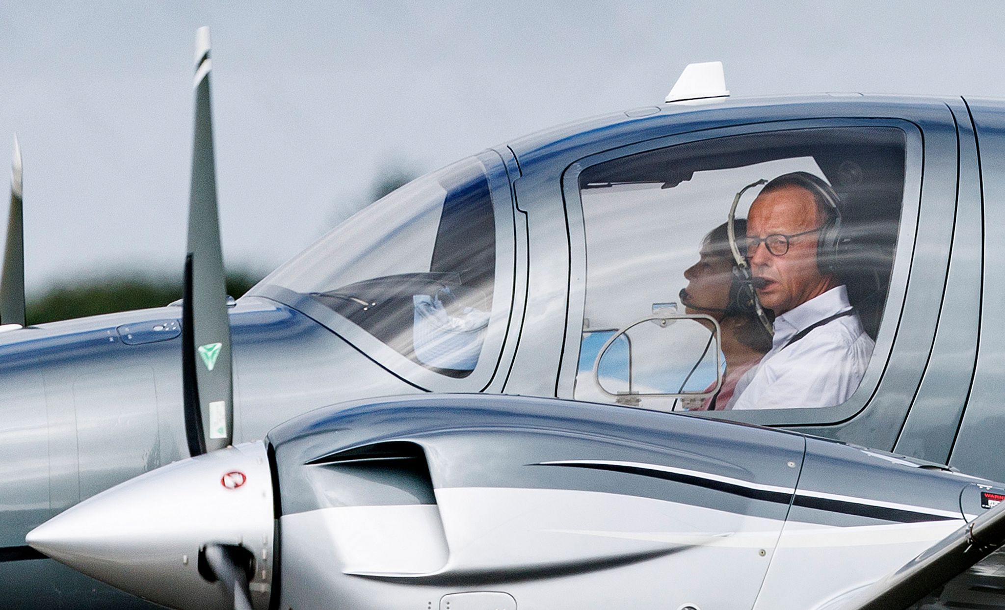 Friedrich Merz ist leidenschaftlicher Hobbypilot. (Archivbild)