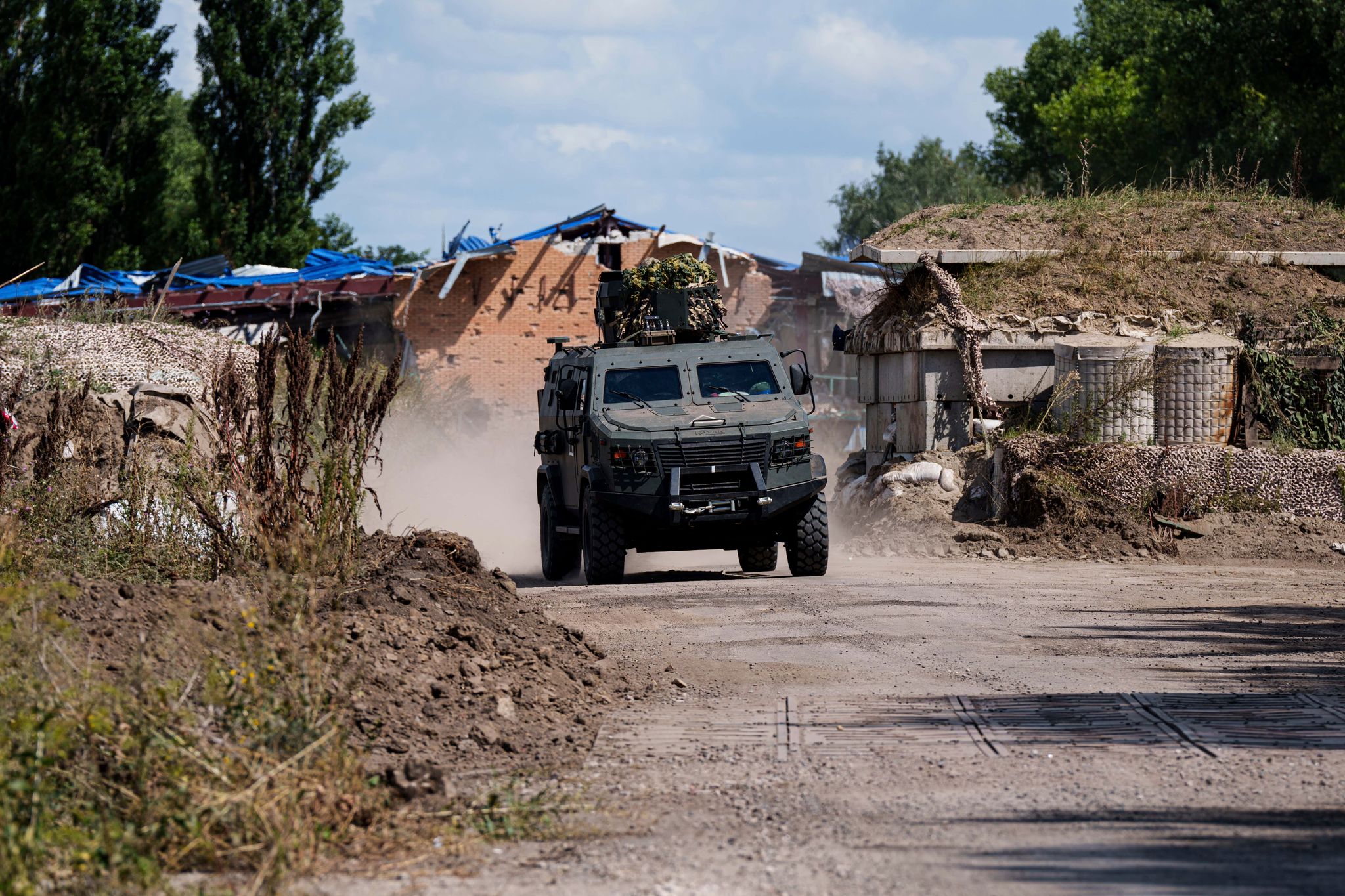 In der Region Sumy im Nordosten der Ukraine gibt es seit Monaten schwere Kämpfe. (Archivbild)