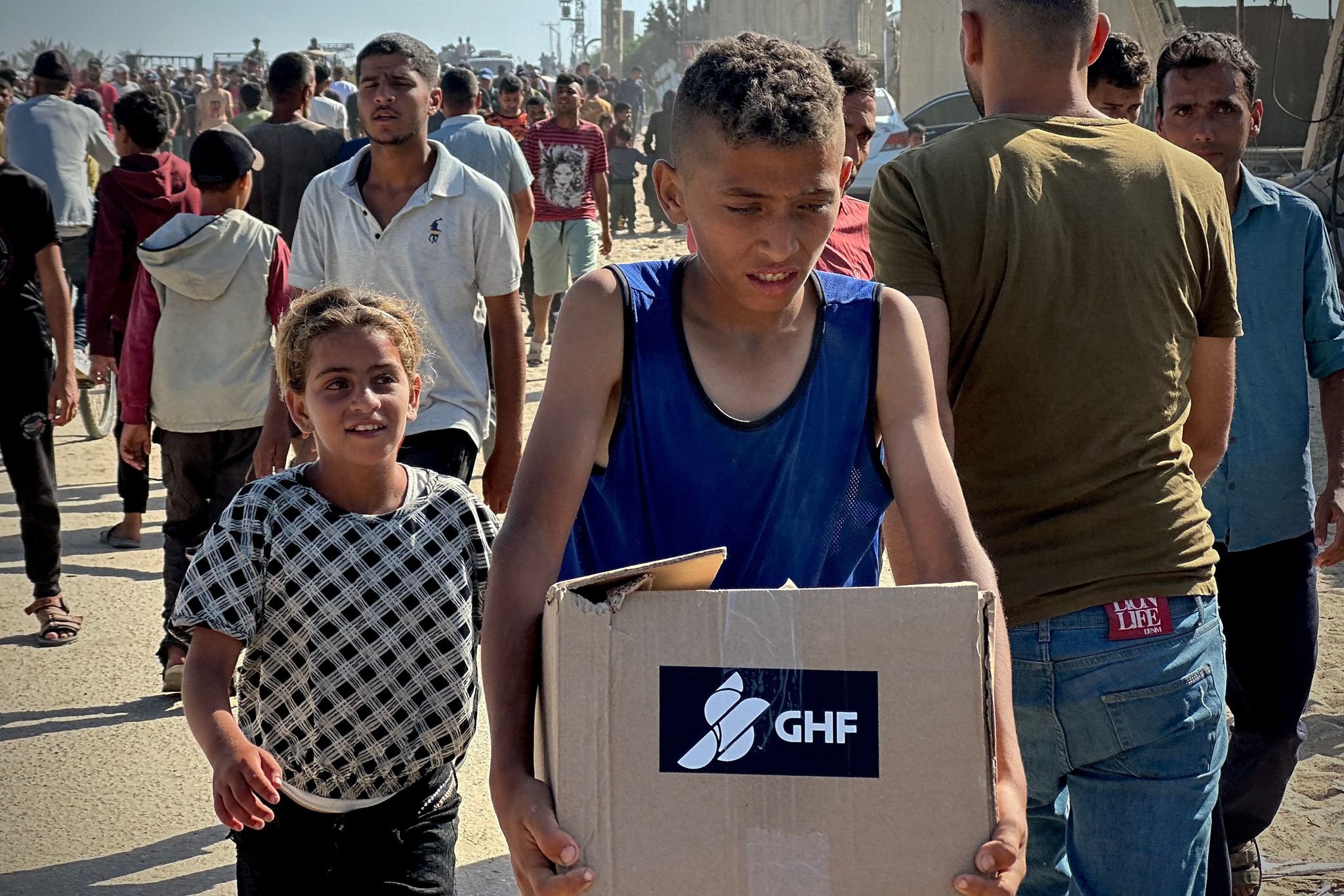 Erst vor rund zwei Wochen hatte Israel die Blockade der Hilfslieferungen in den Gazastreifen gelockert - die Verteilung übernahm die Stiftung GHF. (Archivbild)