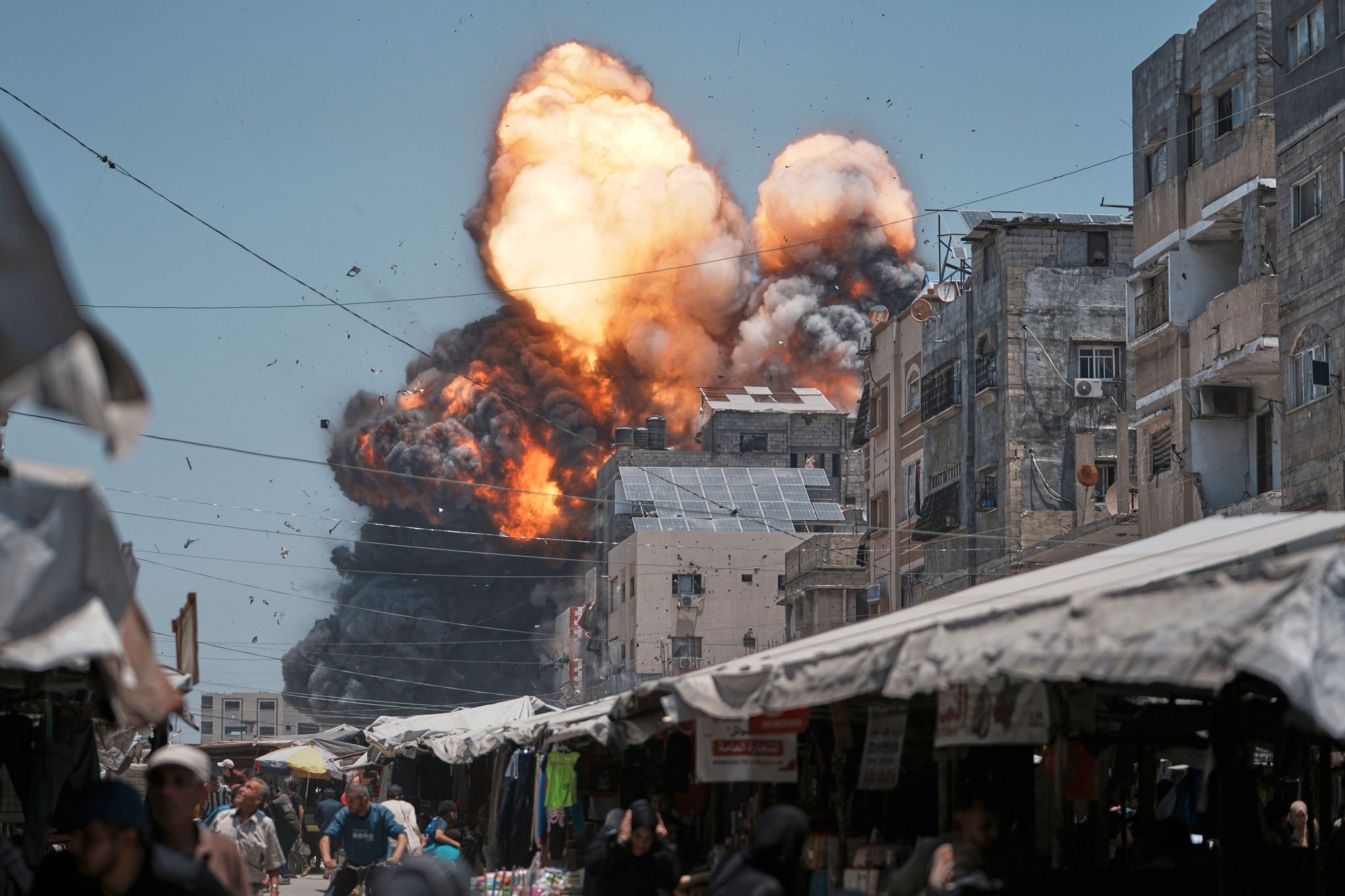 Vorerst geht der Krieg in Gaza weiter.