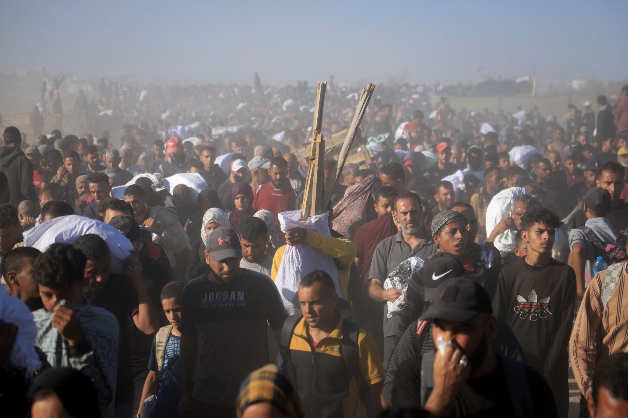 Die Verteilungszentren in Gaza sollen heute wieder öffnen.