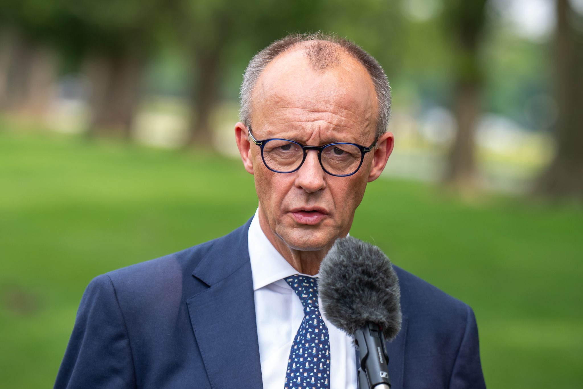 Deutschland habe «eine Art importierten Antisemitismus», sagt Merz dem Sender Fox News.